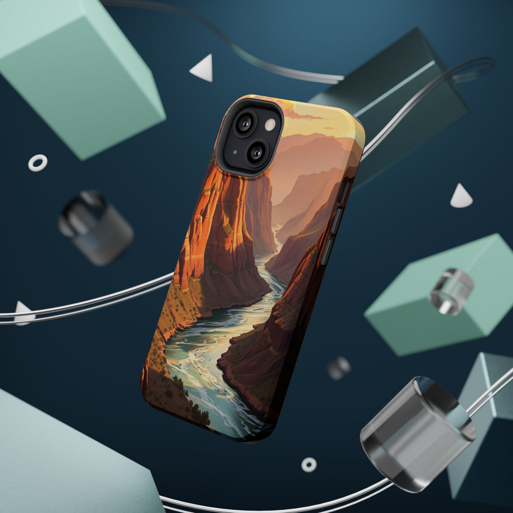 iPhone River Canyon Mystic Art Slim Everyday Designer Case · iPhone Case
