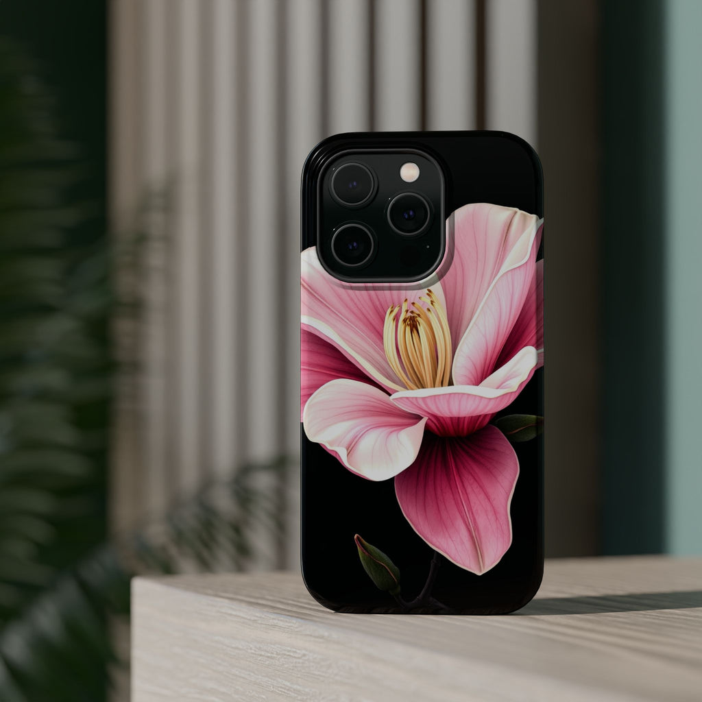 iPhone Magnolia Dream Dark Gothic Ink Slim Everyday Designer Case · iPhone Case
