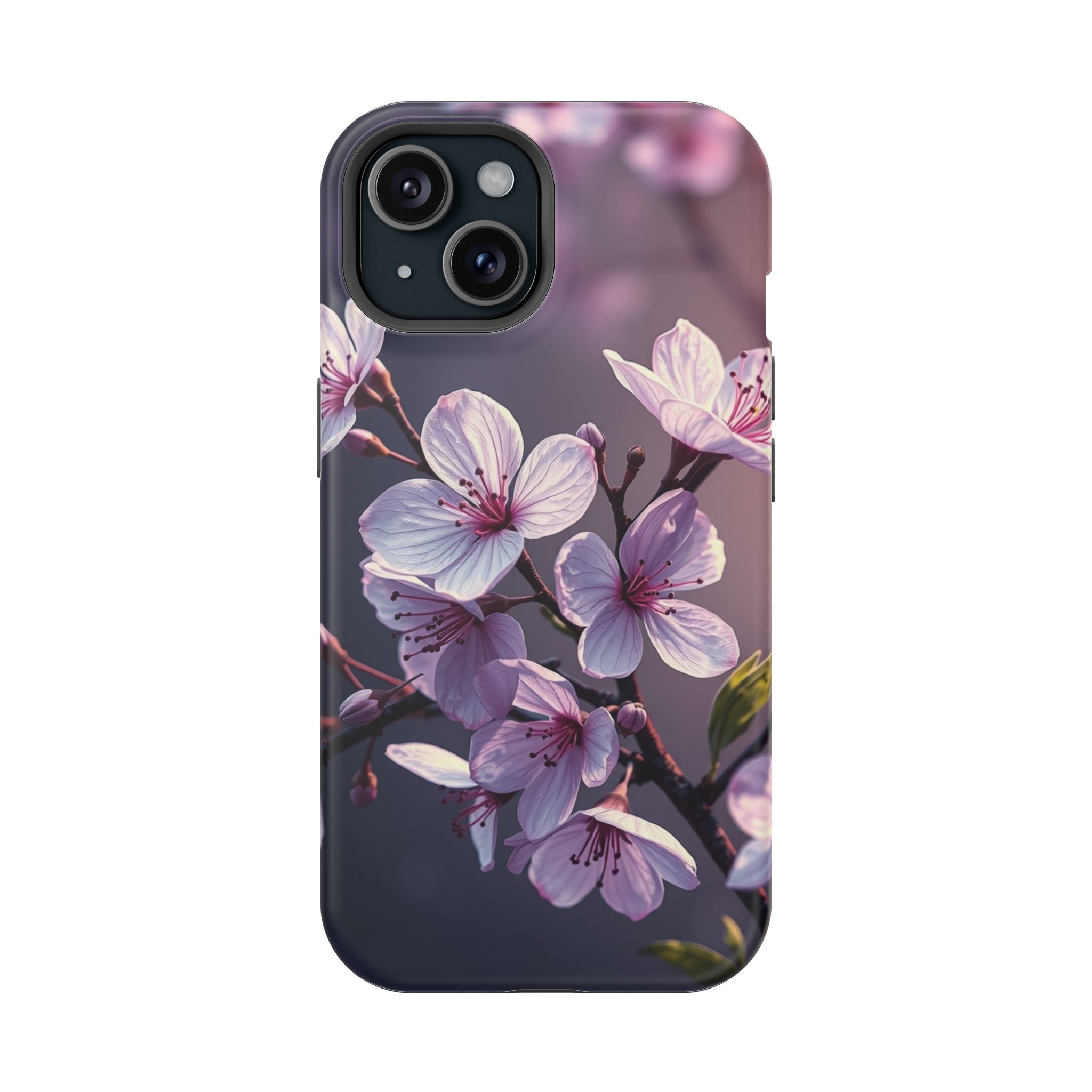 iPhone Cherry Blossom Enchanted Art Artistic Everyday Cas Slim Snap Case · iPhon