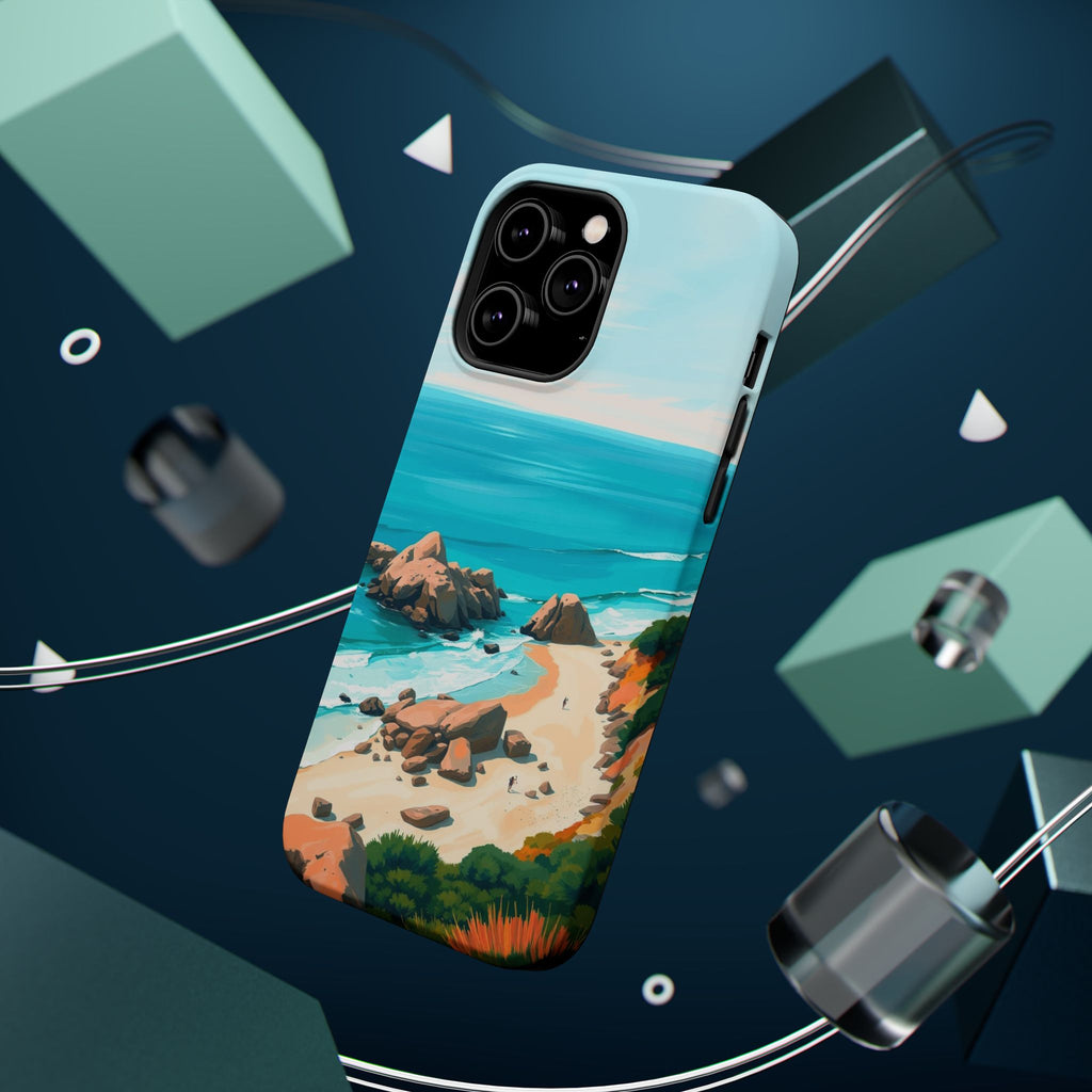 iPhone Pebble Beach Cinematic Art Bold Modern Everyday Snap Case · iPhone Case