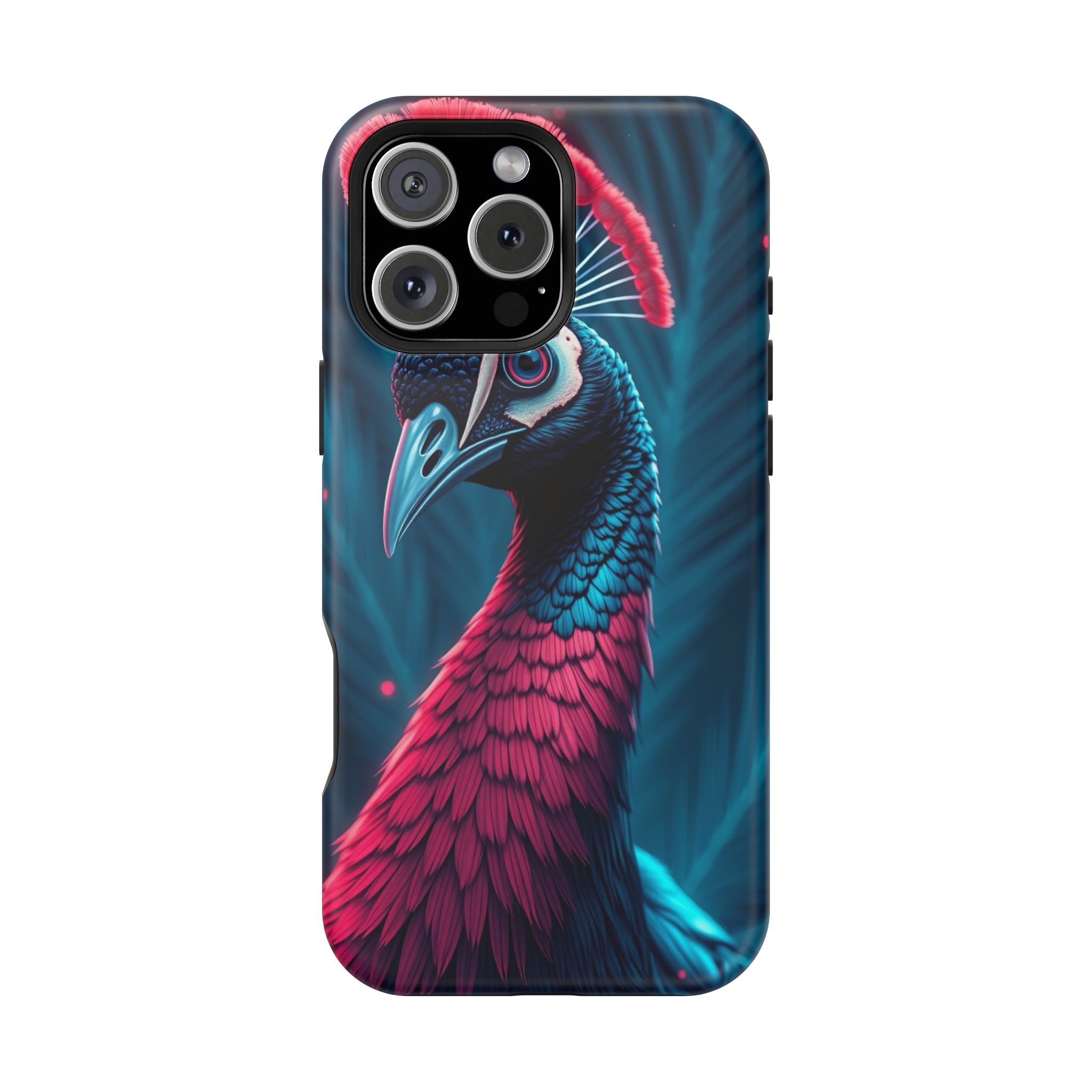 iPhone Nouveau Peacock Electric Art Slim Everyday Designer Case · iPhone Case