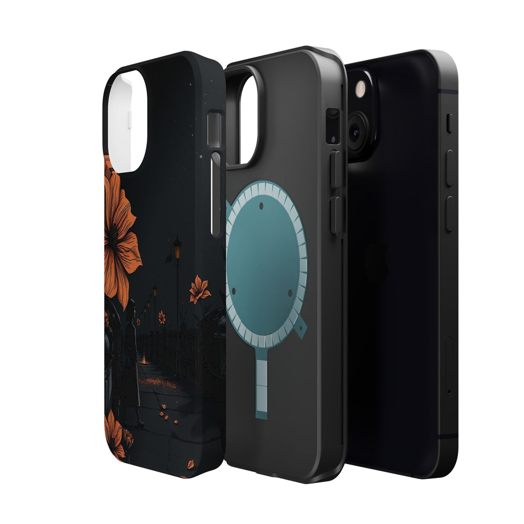 iPhone Night Bloomer Electric Art Bold Modern Everyday Snap Case · iPhone Case