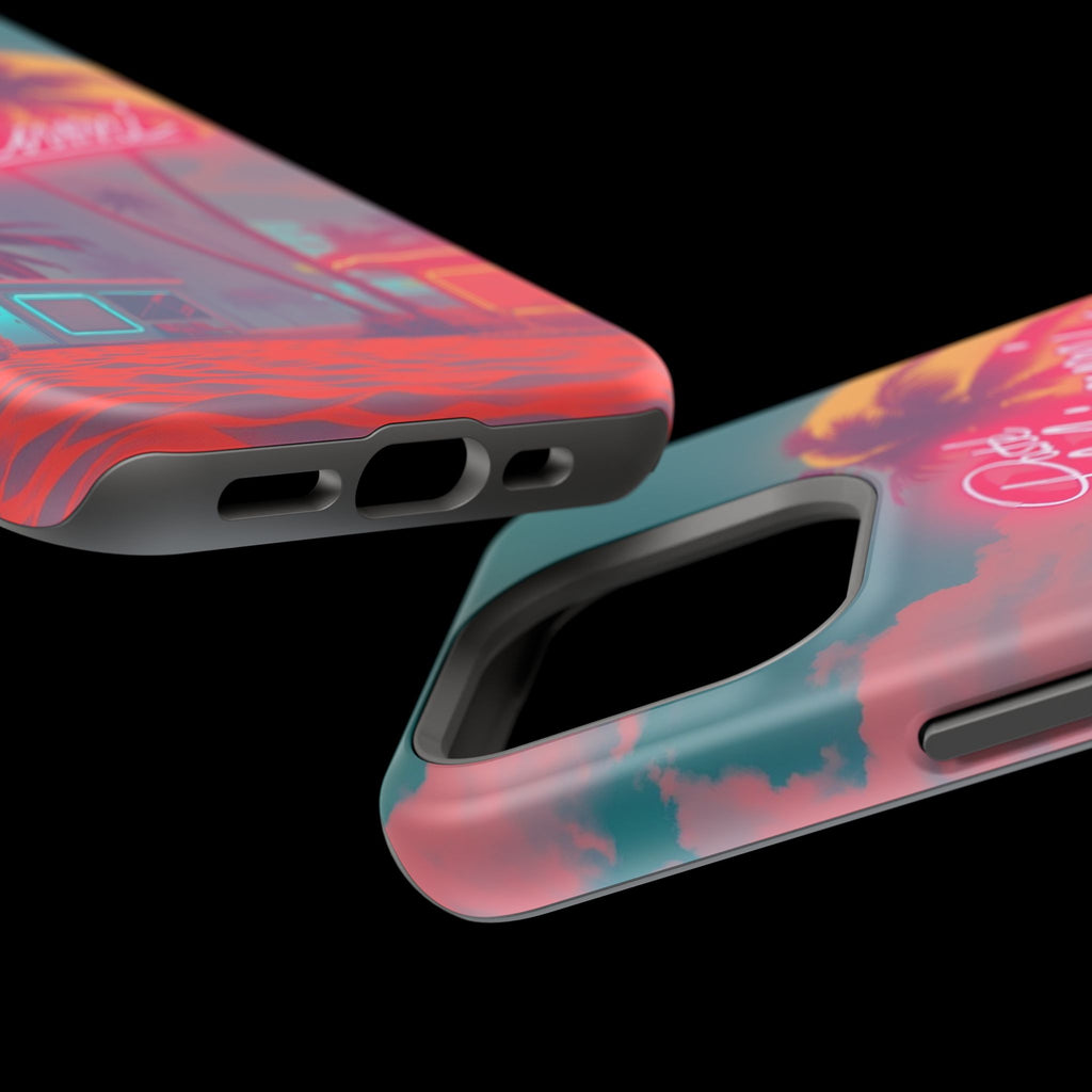 iPhone 1980s Pastel Miami Enchanted Art Slim Everyday Designer Case · iPhone Cas