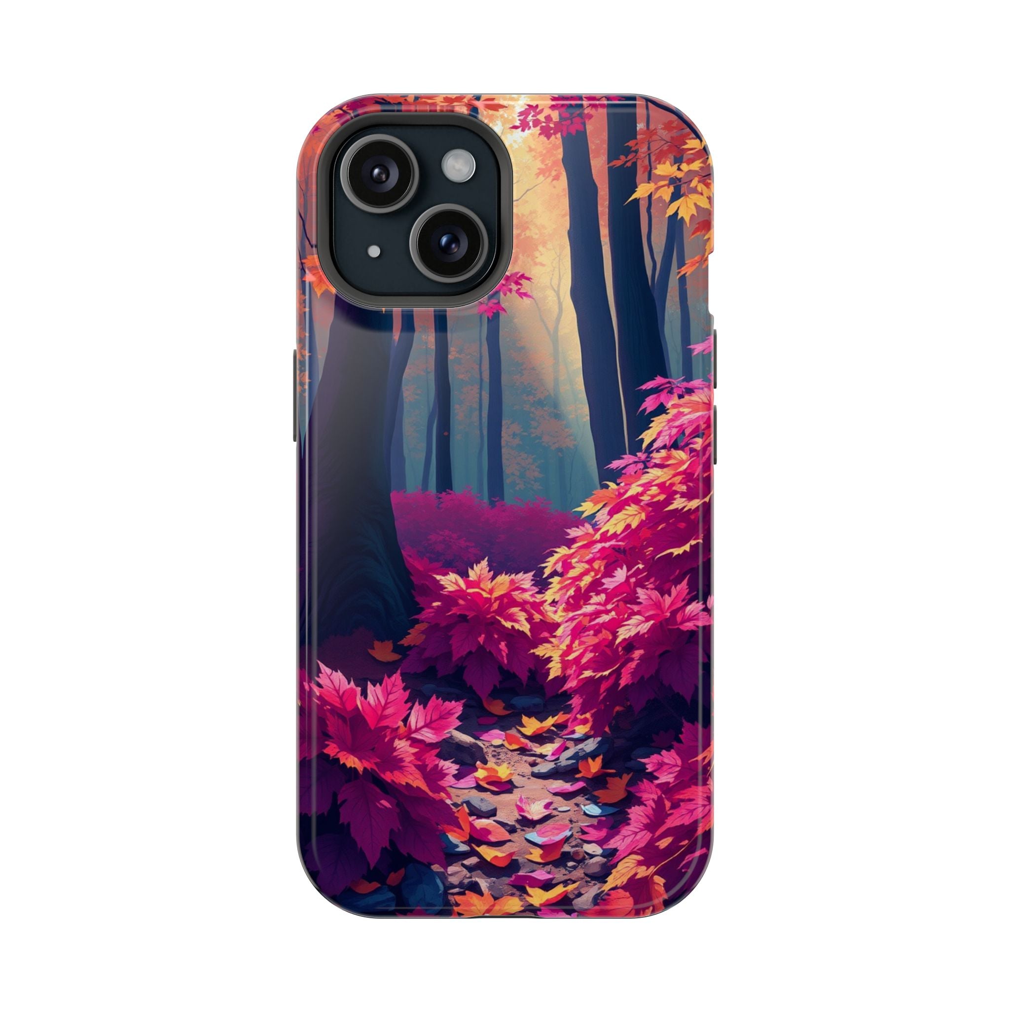 iPhone Earthy Autumn Forest Floor Design Slim Everyday iPhone Designer · iPhone