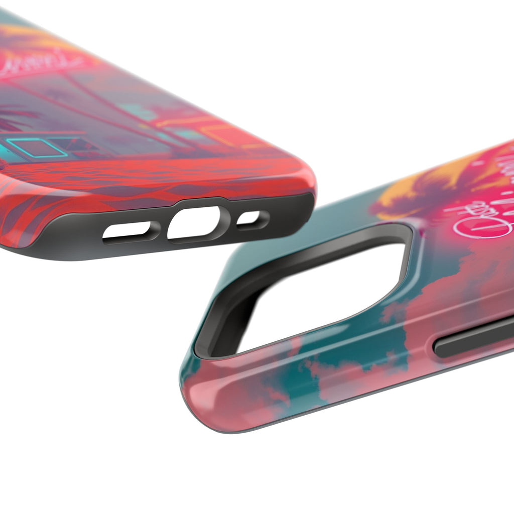 iPhone 1980s Pastel Miami Enchanted Art Slim Everyday Designer Case · iPhone Cas