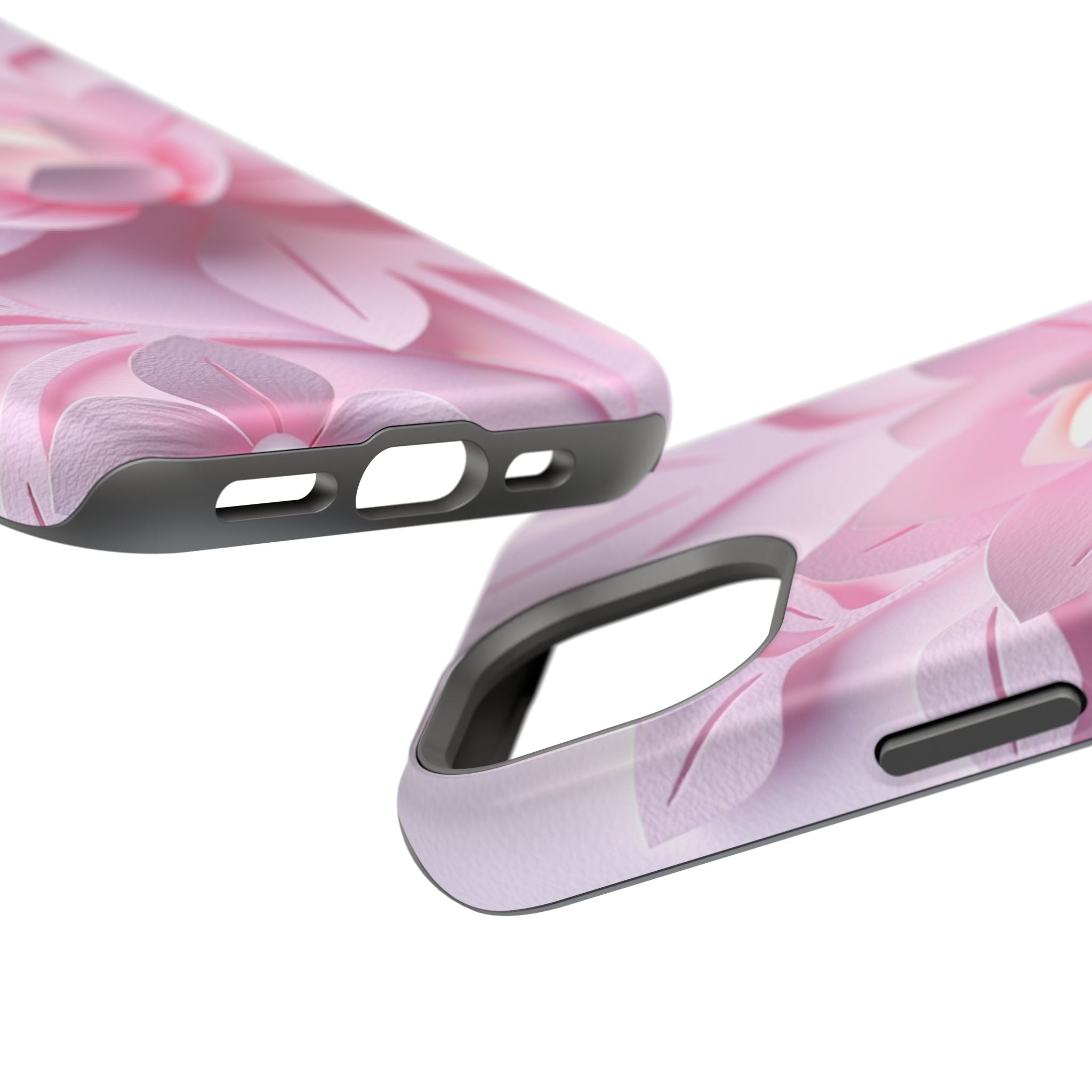 iPhone Floral Geometric Paper Cut Art Slim Everyday Designer Case · iPhone Case