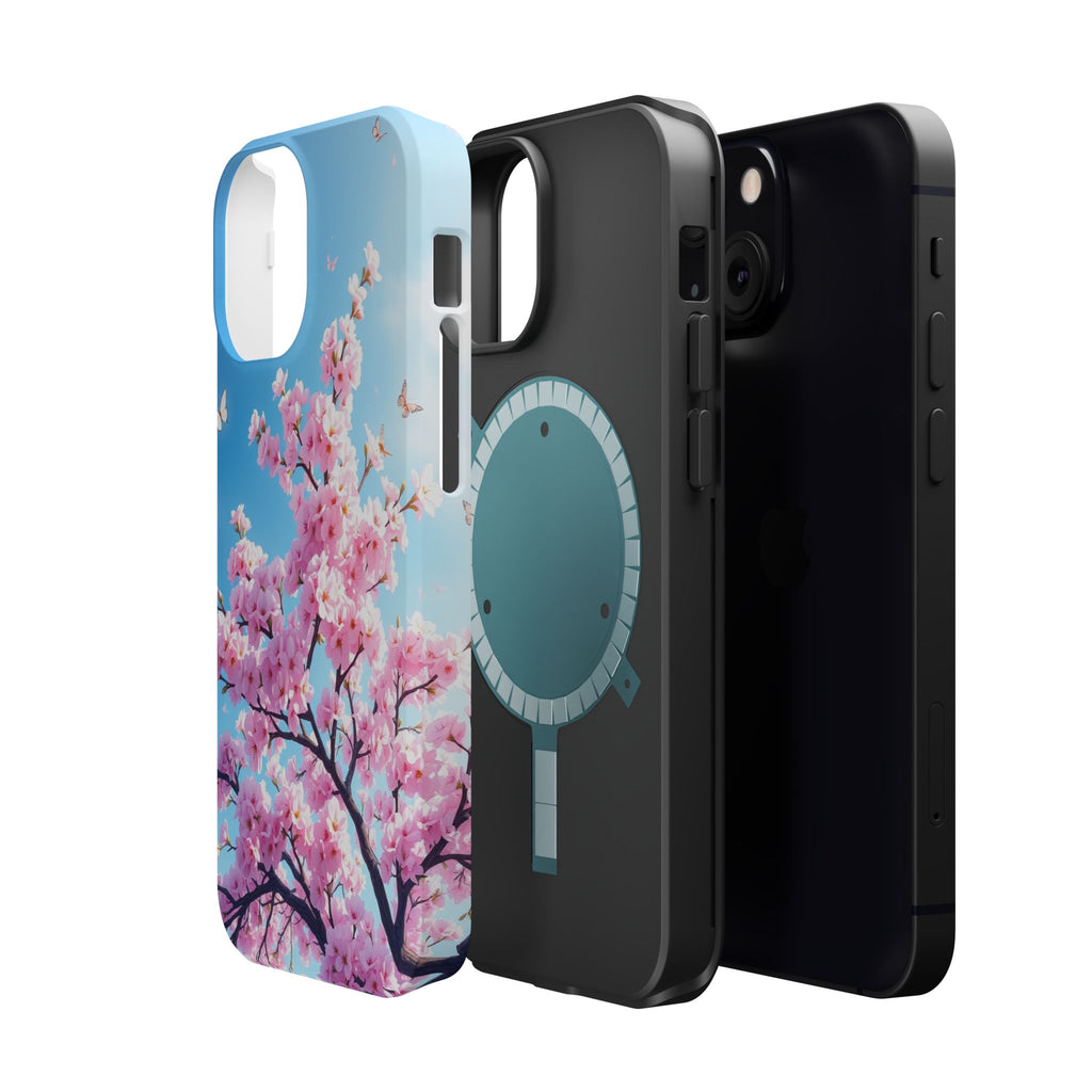 iPhone Cherry Blossom Floral Slim Everyday Designer Case · iPhone Case