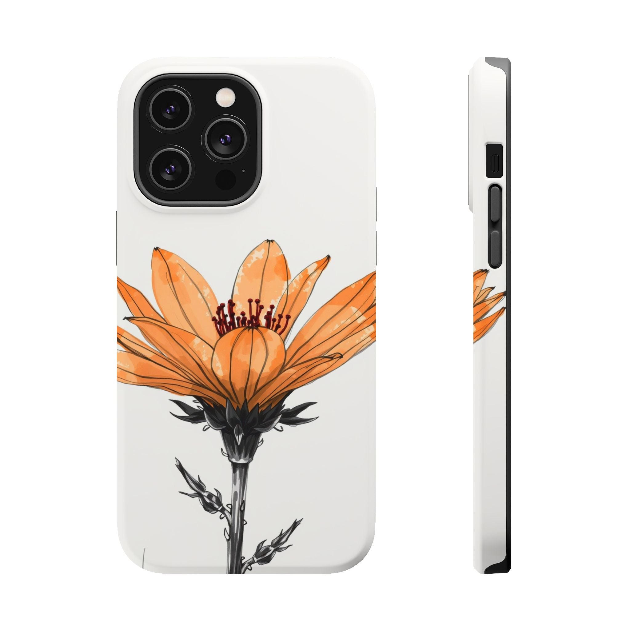 iPhone Earthy Desert Flower Design Bold Modern Everyday Snap Case · iPhone Case