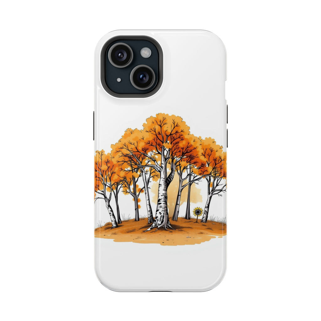 iPhone Dreamy Birch Grove Design Bold Modern Everyday Snap Case · iPhone Case