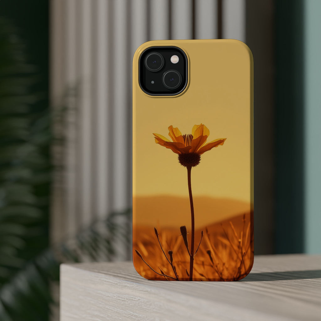 iPhone Desert Flower Cinematic Art Bold Modern Everyday Snap Case · iPhone Case
