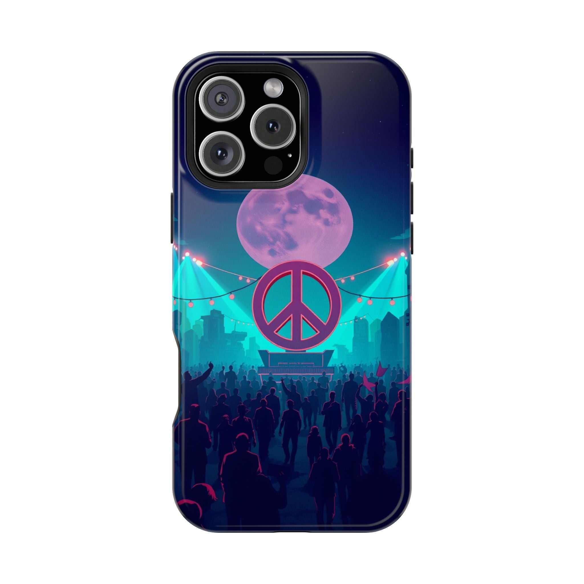 iPhone Woodstock Peace Mystic Art Bold Modern Everyday Snap Case · iPhone Case
