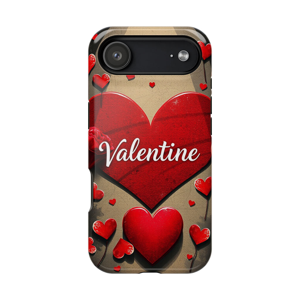 iPhone Serene Vintage Valentine Card Design Slim Everyday Designer Case · iPhone