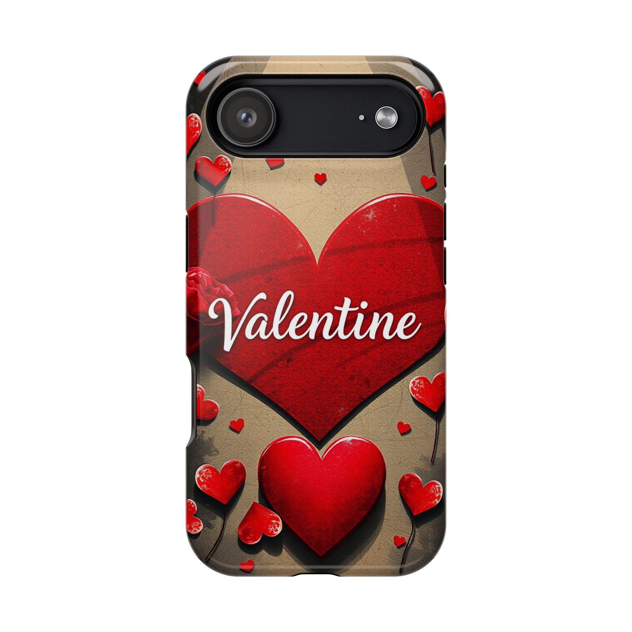iPhone Serene Vintage Valentine Card Design Slim Everyday Designer Case · iPhone