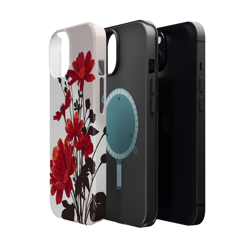 iPhone Floral Silhouette Cinematic Art Slim Snap Case · iPhone Case