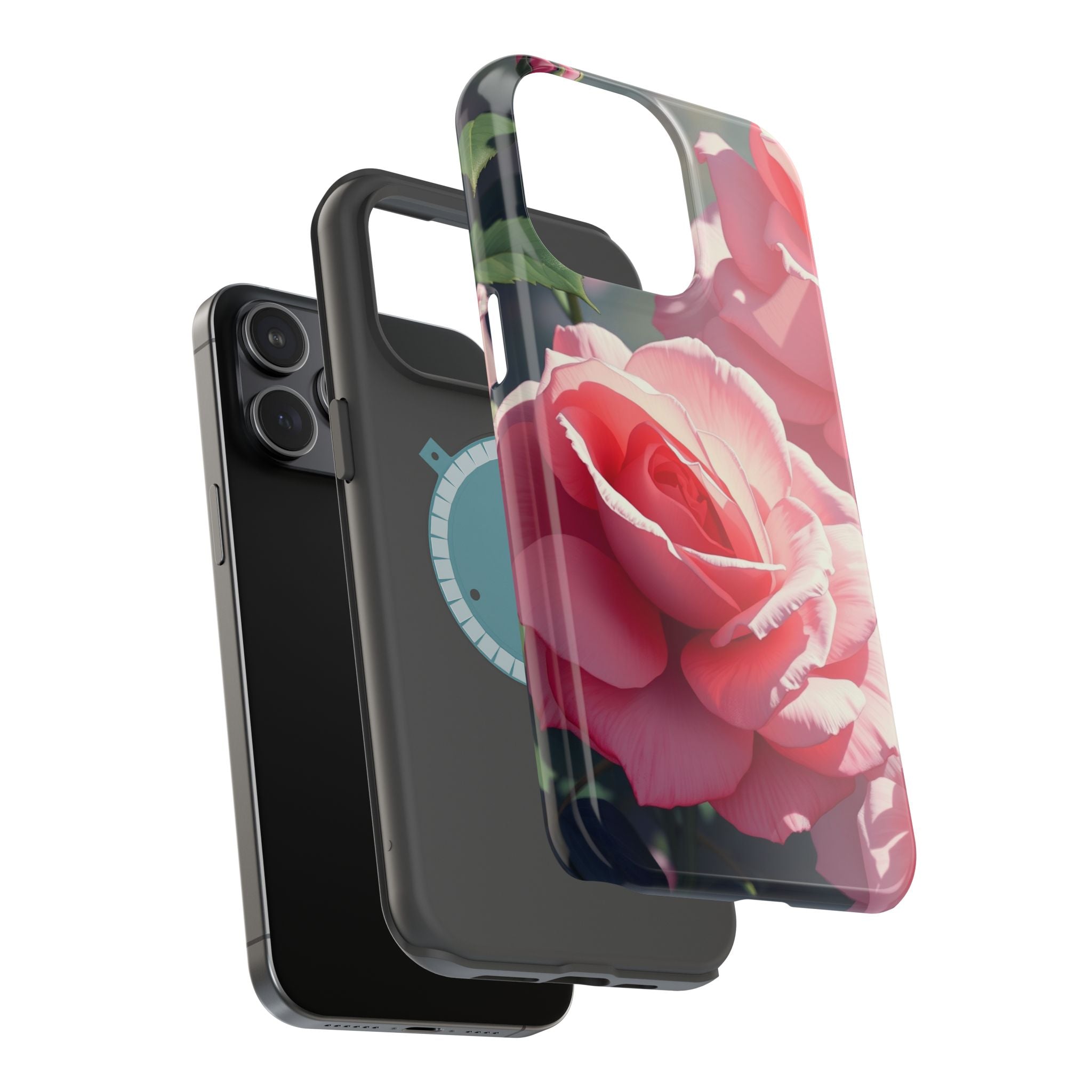 iPhone Serene Rose Garden Design Bold Modern Everyday Snap Case · iPhone Case
