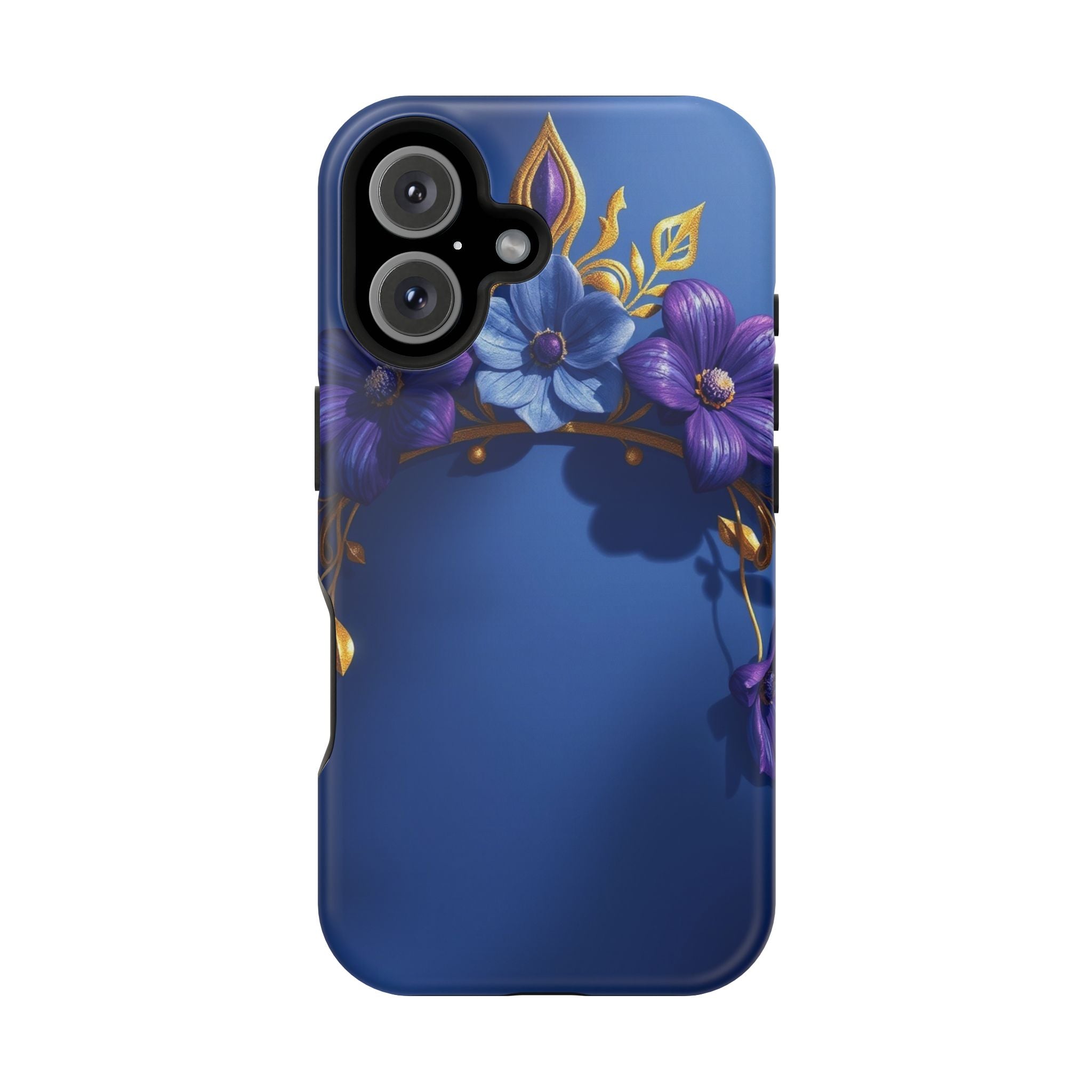 iPhone Vibrant Floral Crown Design 14 Slim Everyday Designer Case · iPhone Case