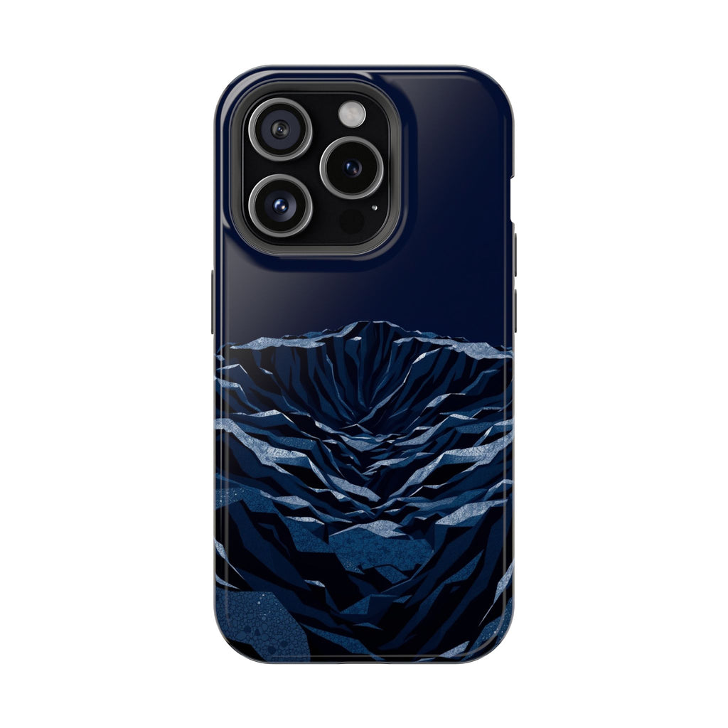 iPhone Lava Field Abstract Geometric Slim Everyday Designer Case · iPhone Case
