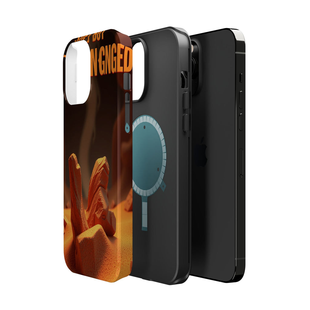 iPhone Earthy Soft but Unhinged Design Slim Everyday Designer Case · iPhone Case
