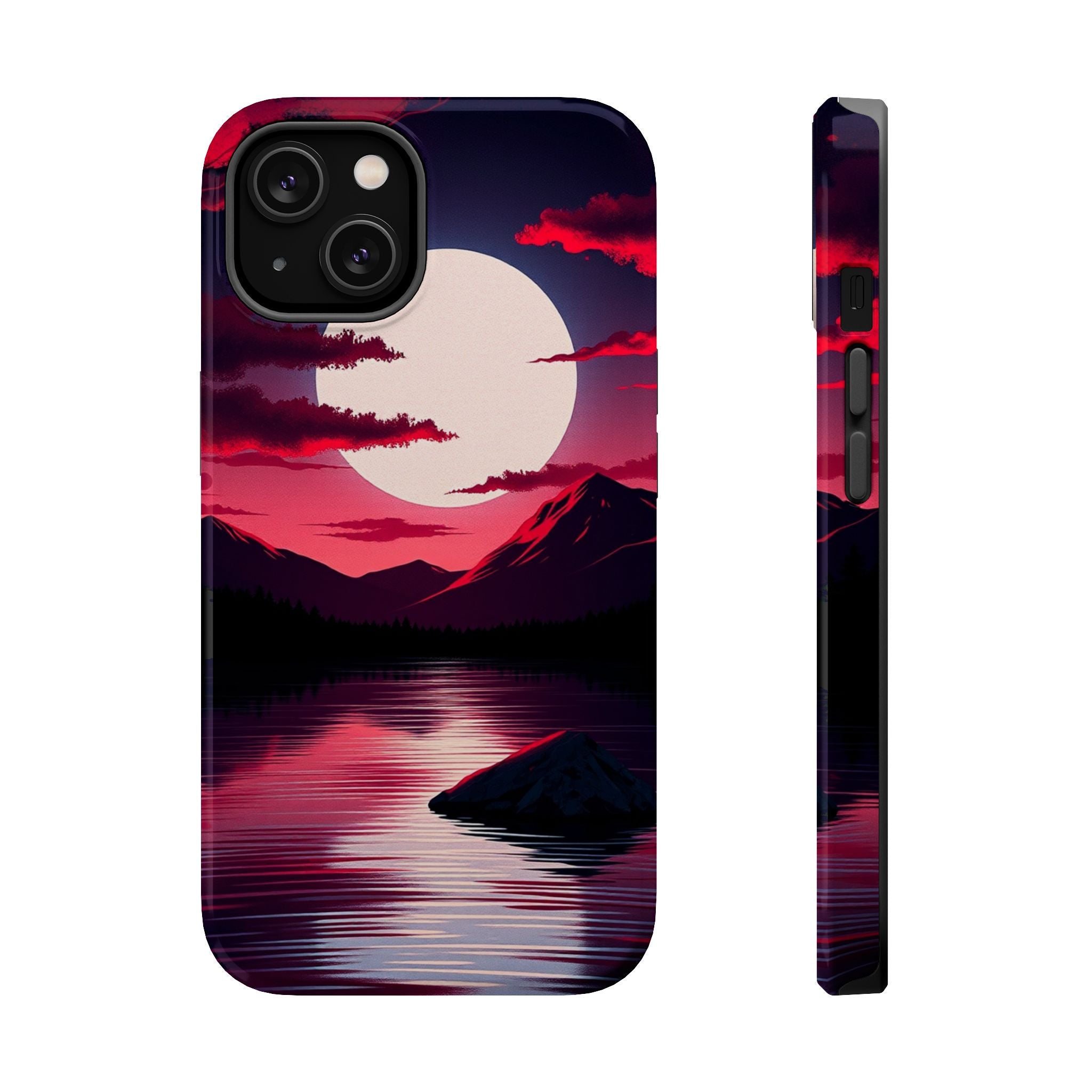 iPhone Vibrant Lake at Twilight Design Slim Everyday iPhone 20 Designer · iPhone