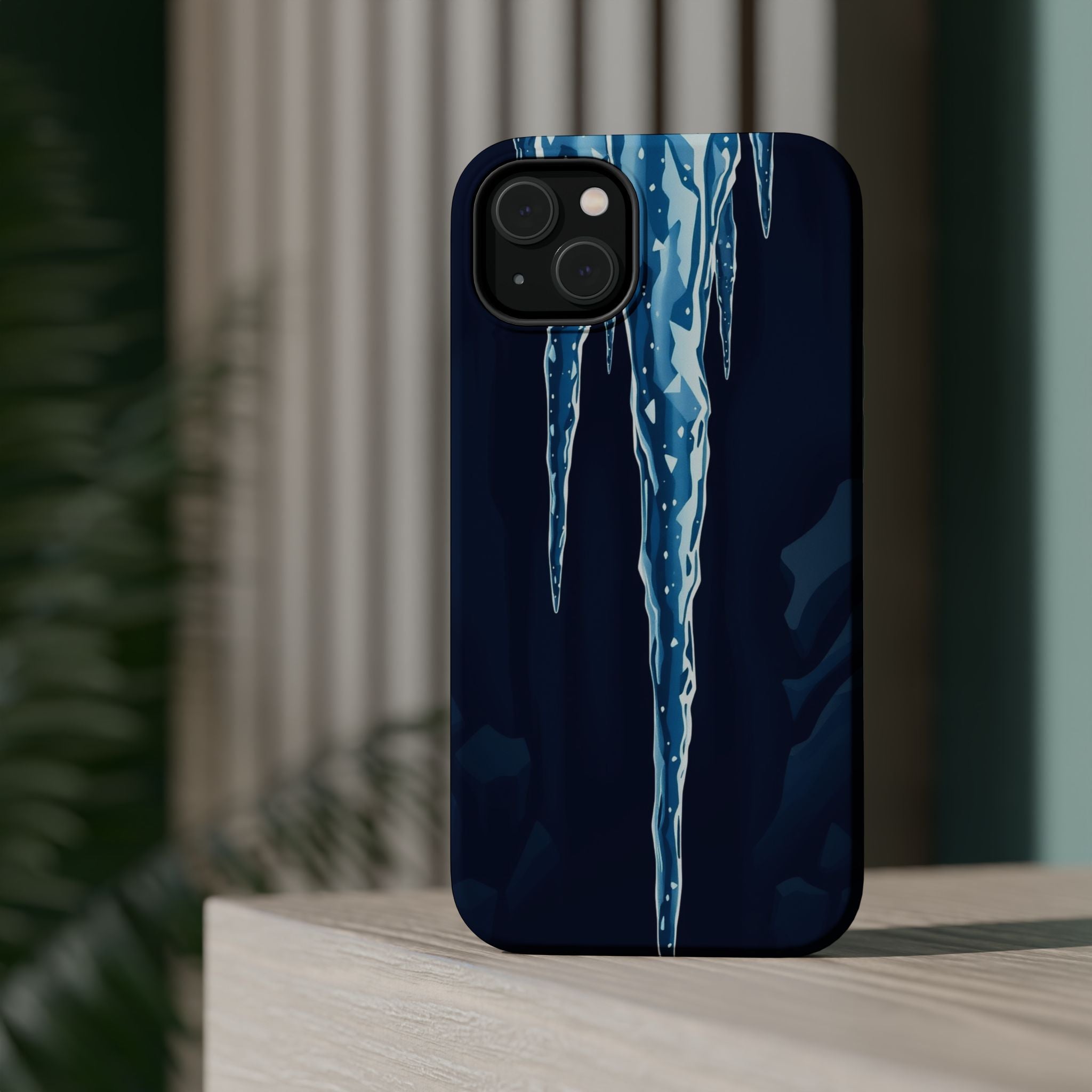 iPhone Vibrant Icicle Formation Design Slim Everyday Designer Case · iPhone Case