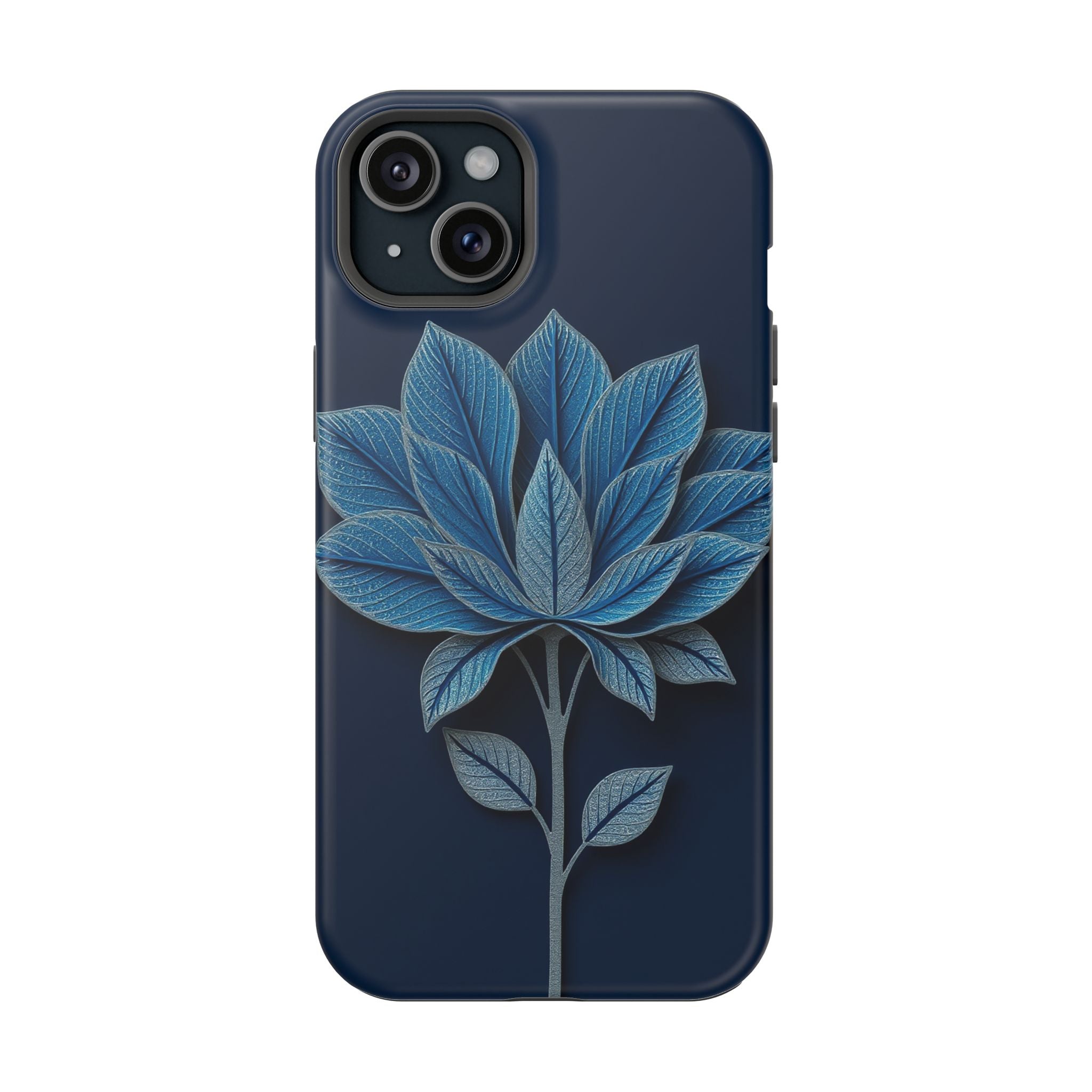 iPhone Night Bloomer Paper Cut Art Bold Modern Everyday Snap Case · iPhone Case