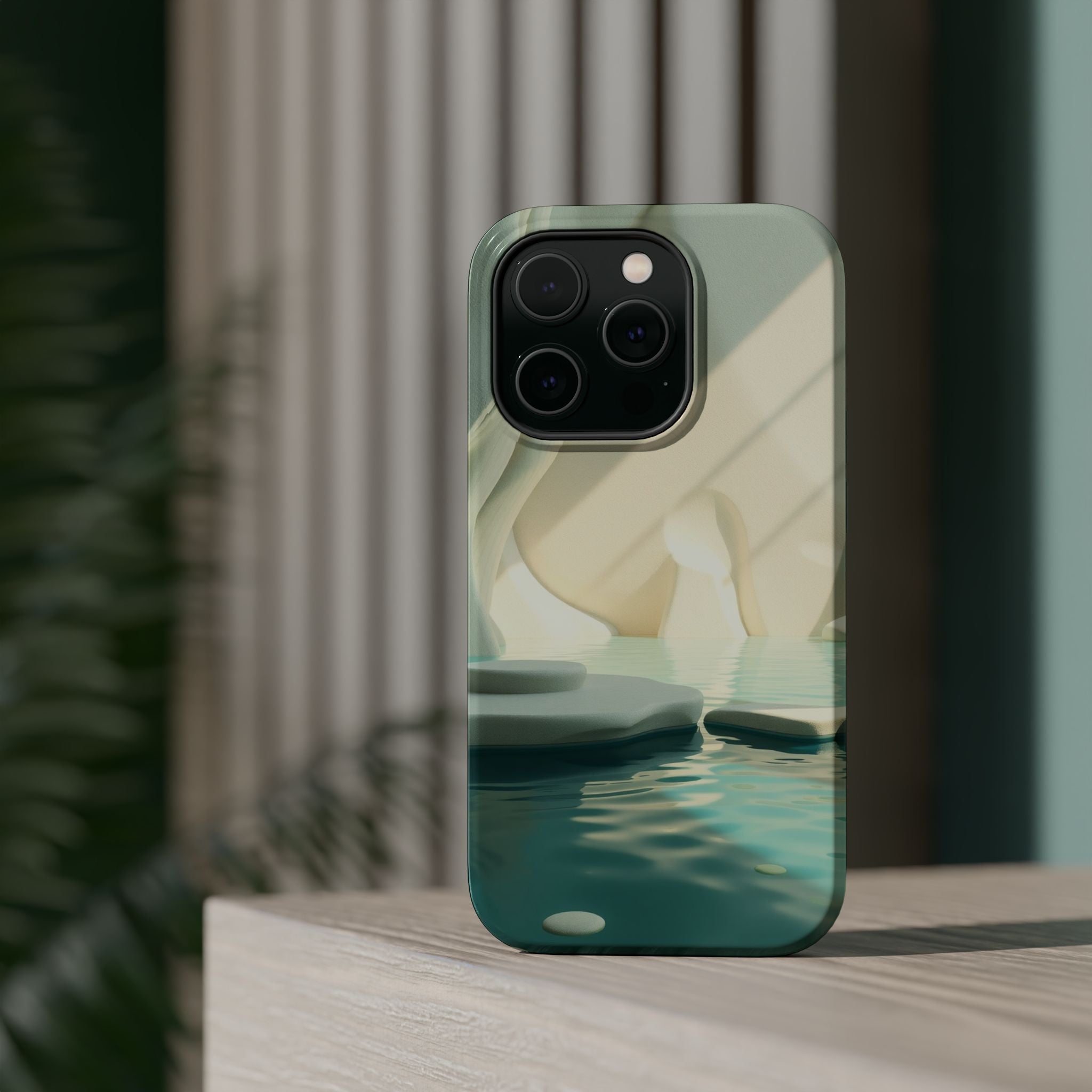 iPhone Tidal Pool 3D Digital Slim Everyday Designer Case · iPhone Case