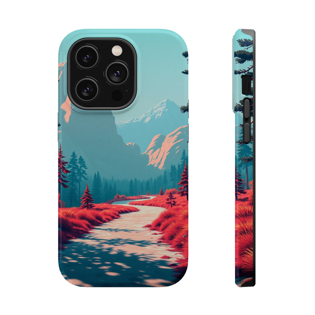 iPhone Pine Ridge Bold Art Slim Everyday Designer Case · iPhone Case Soft Finish