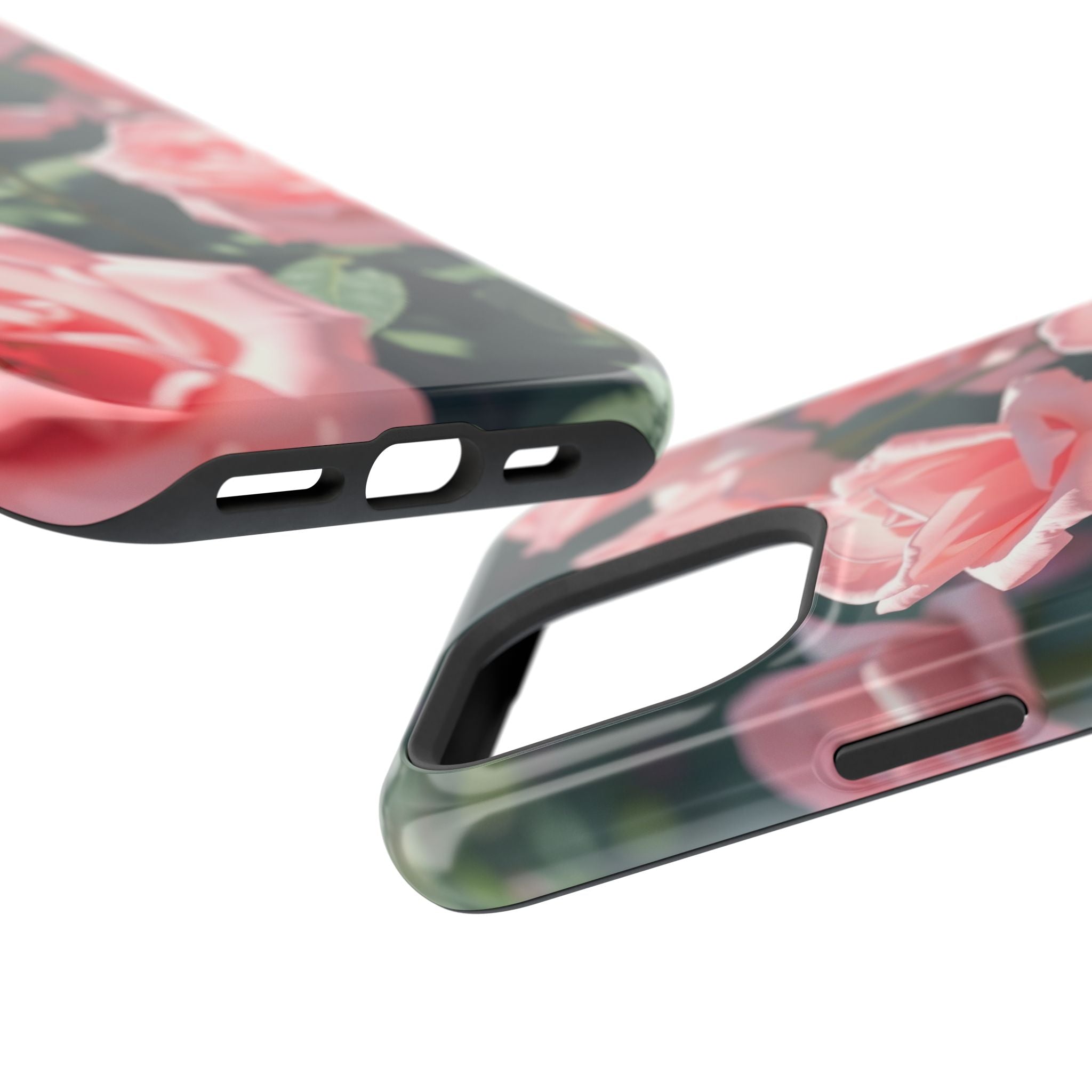 iPhone Mint And Blush Rose Garden Bold Modern Everyday Snap Case · iPhone Case