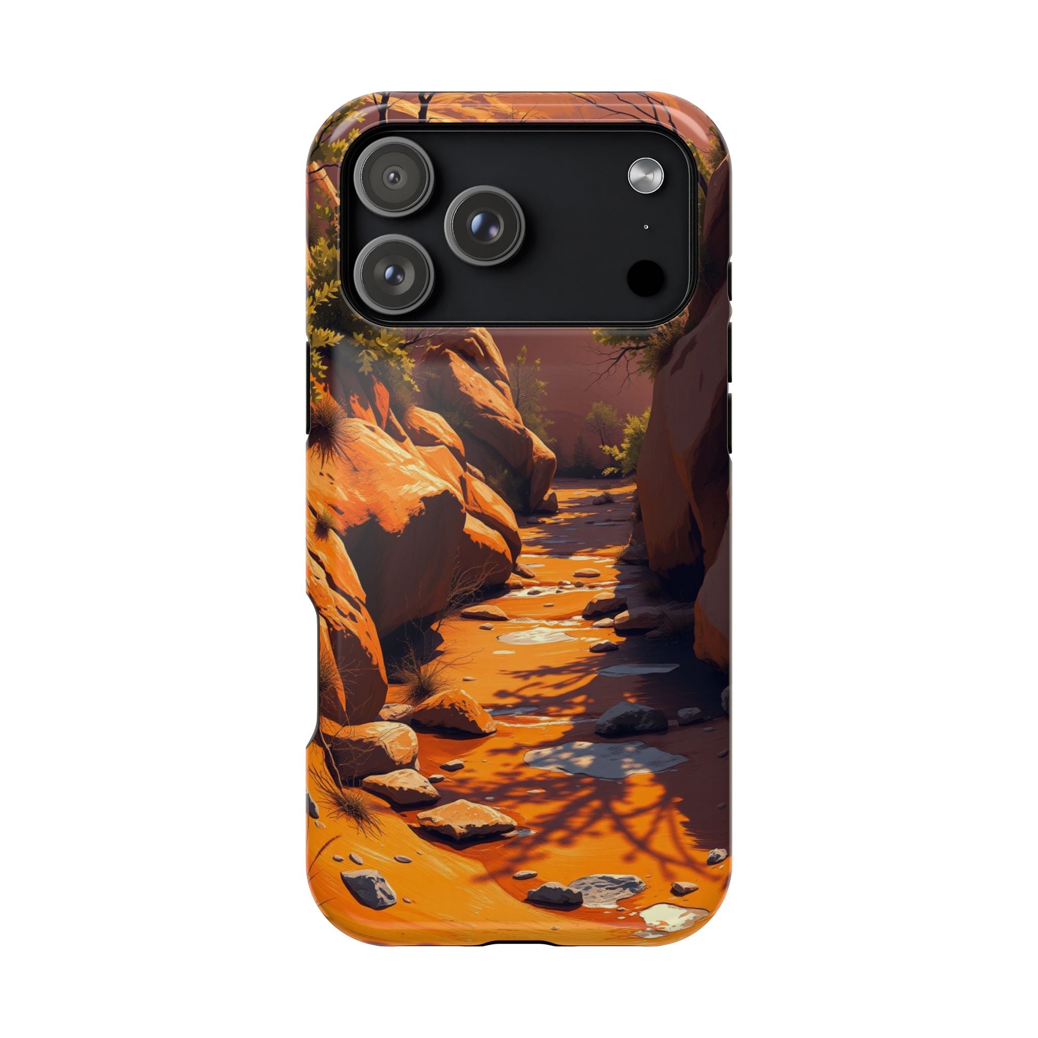iPhone Spring Creek Bold Art Slim Everyday Designer Case · iPhone Case