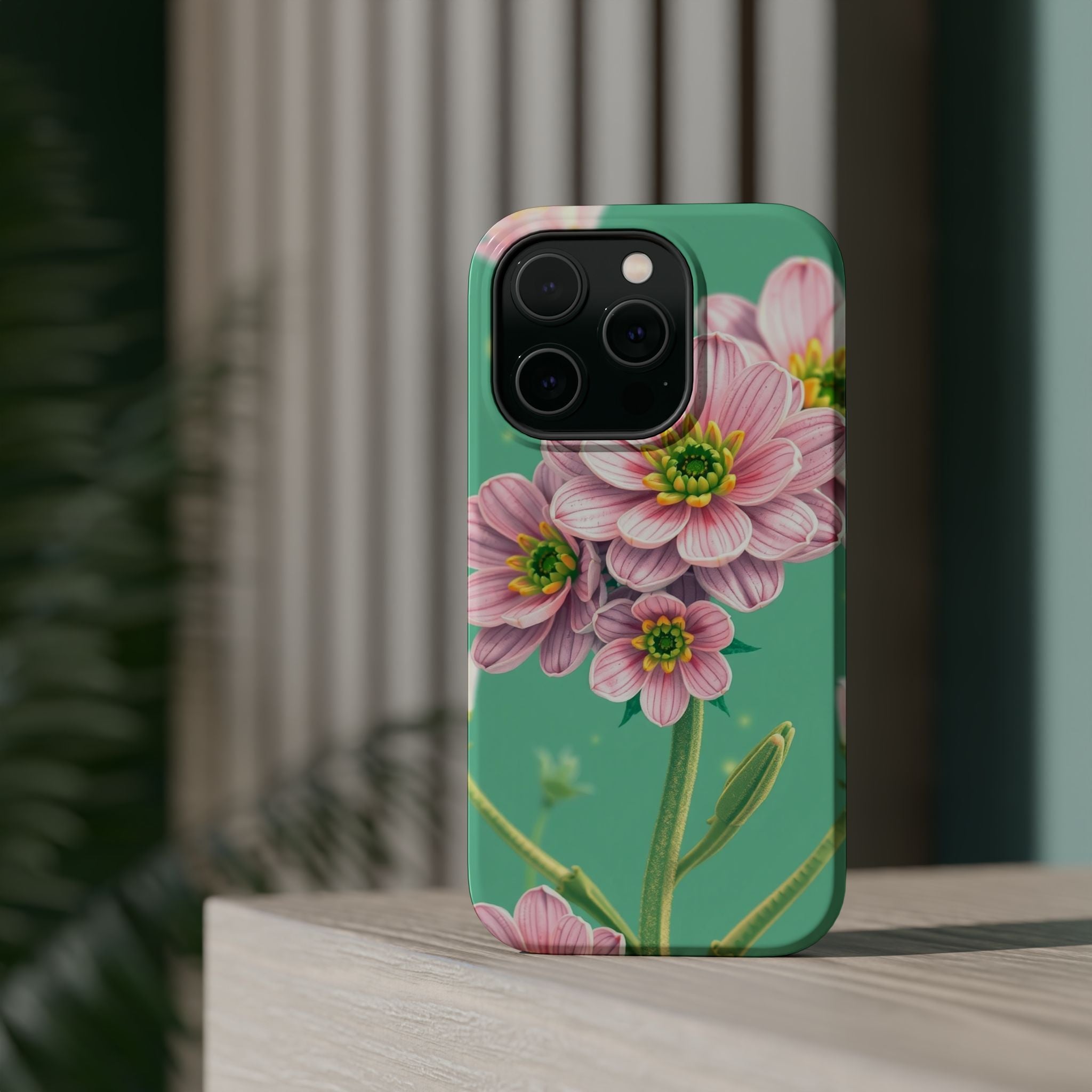 iPhone Vibrant Ranunculus Stack Design Slim Everyday Designer Case · iPhone Case