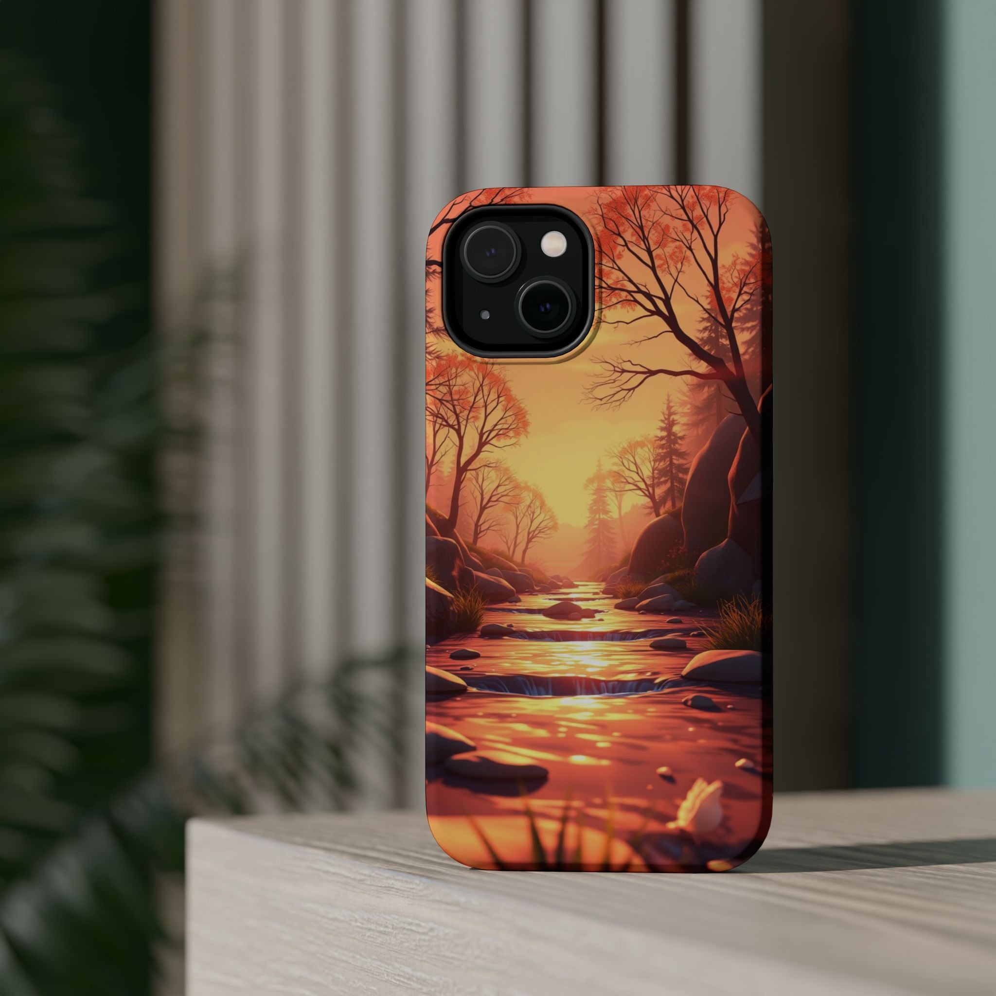 iPhone Spring Creek Mystic Art Slim Everyday Designer Case · iPhone Case