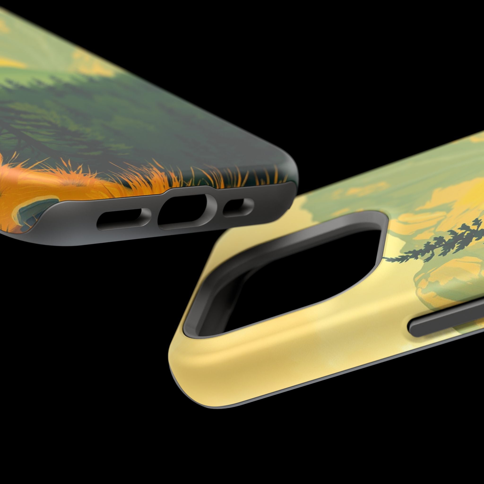iPhone Pine Ridge Oil Painting Impressionist Slim iPhone Everyday · iPhone Case