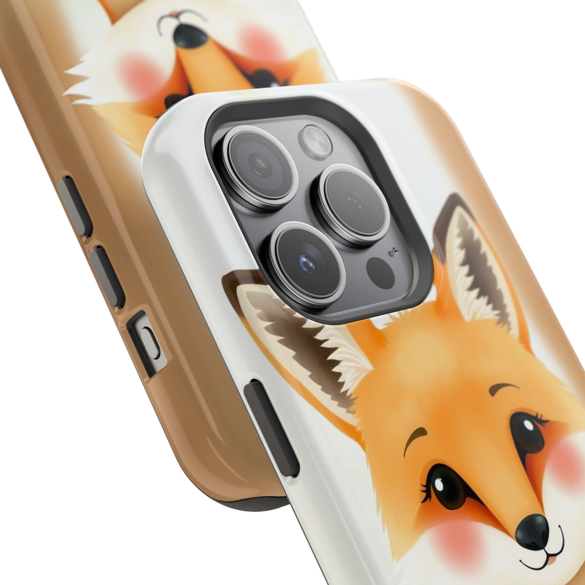 iPhone Watercolor Fox Portrait Kids Fun iPhone Phone Case Gift Slim · iPhone Cas