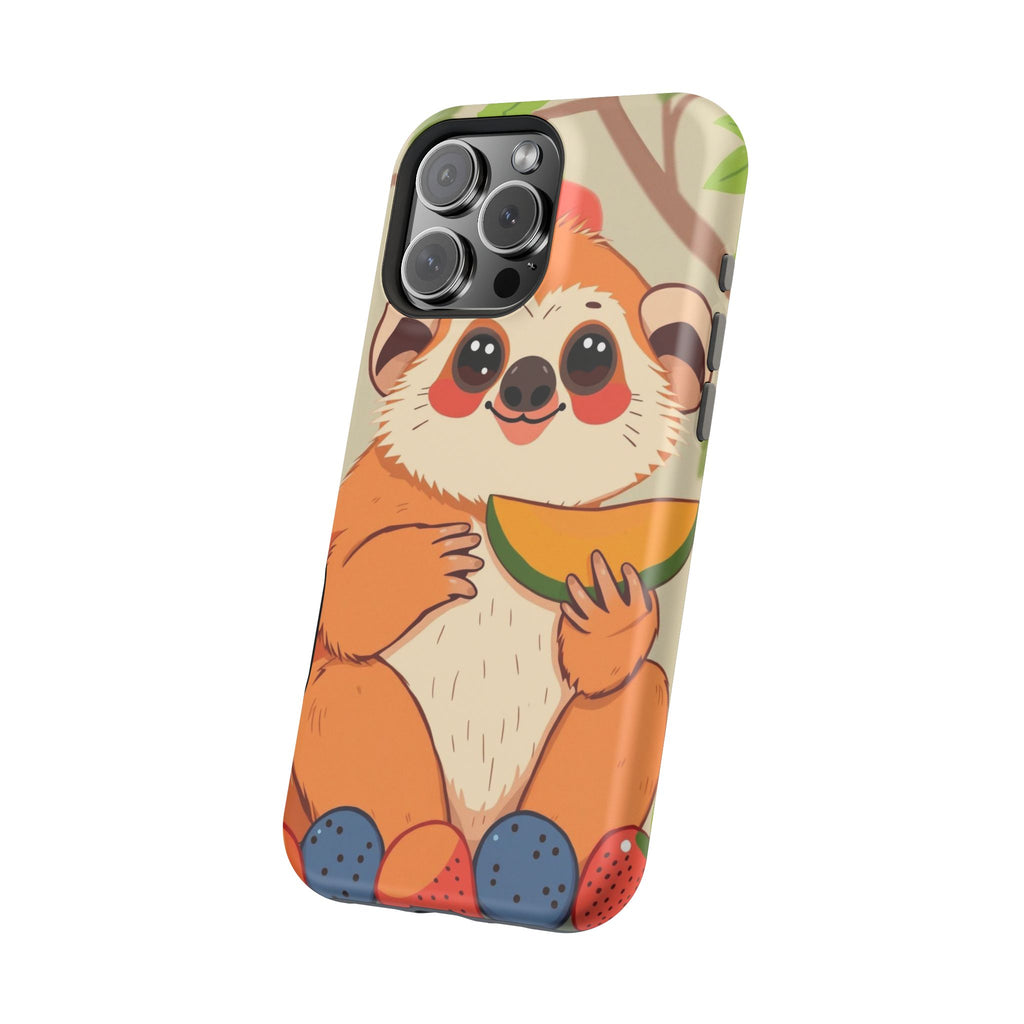 iPhone Slow Loris with Fruit Kids Fun iPhone Phone Case Gift Slim · iPhone Case