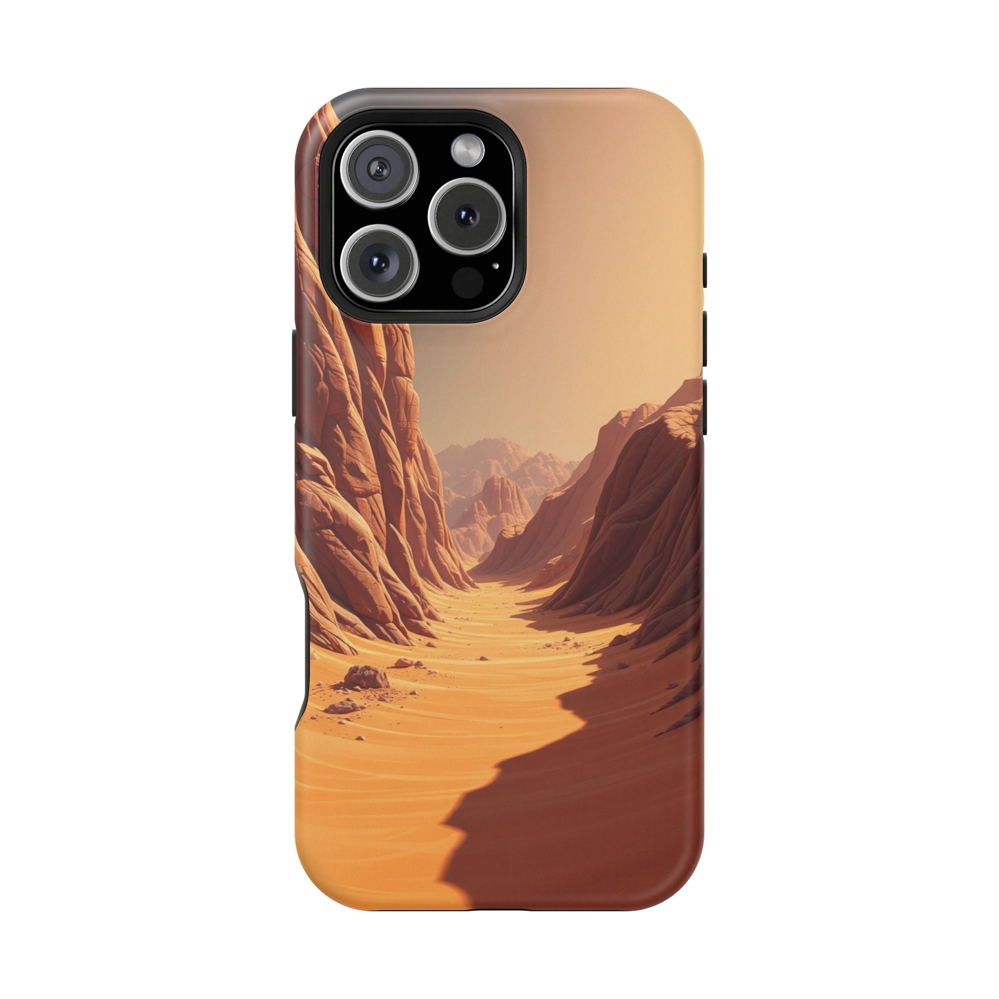 iPhone Burnt Orange And Sand Valley Floor Slim iPhone 20 Everyday · iPhone Case