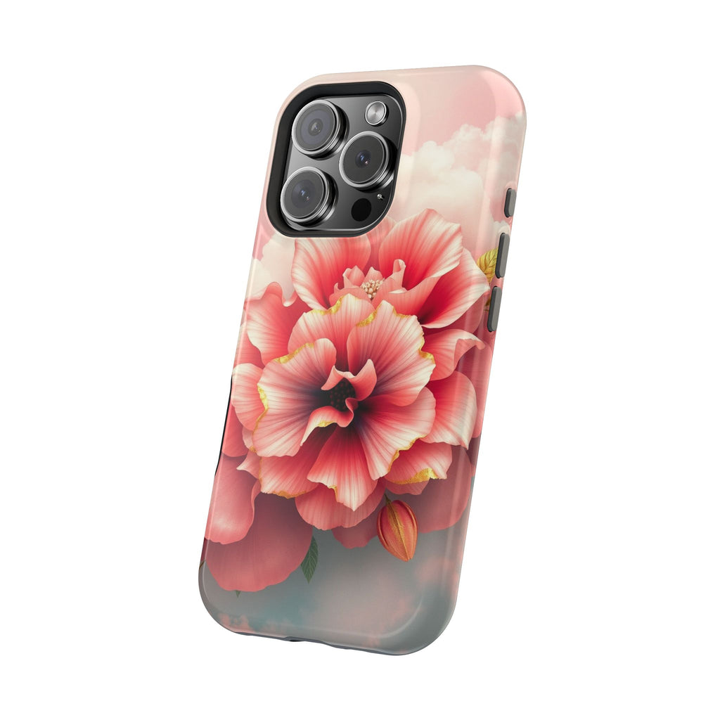 iPhone Pastel Floral Cloud Gold Foil Luxury Slim iPhone Everyday · iPhone Case