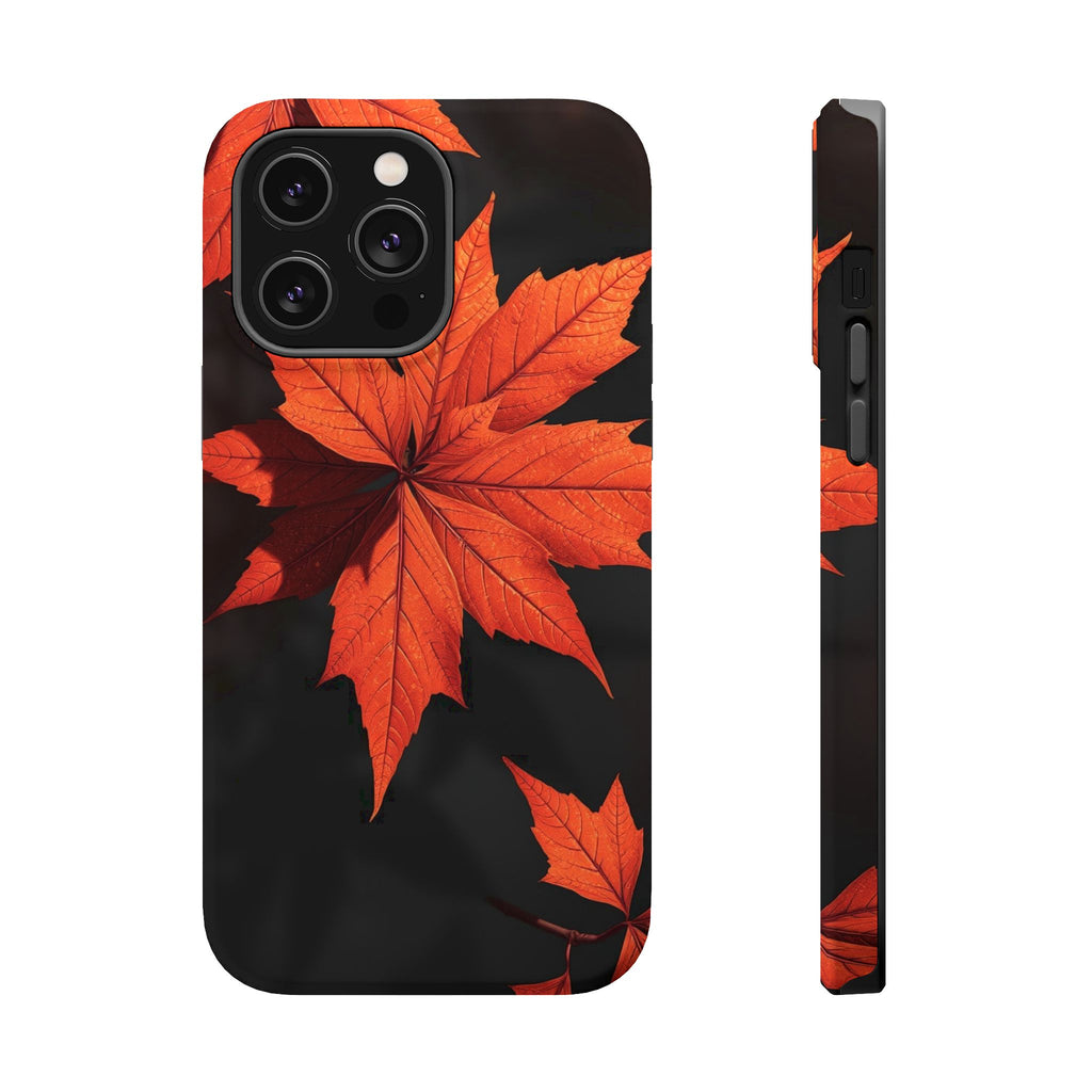iPhone Charcoal And Copper Autumn Maple Slim Everyday iPhone Designer · iPhone C
