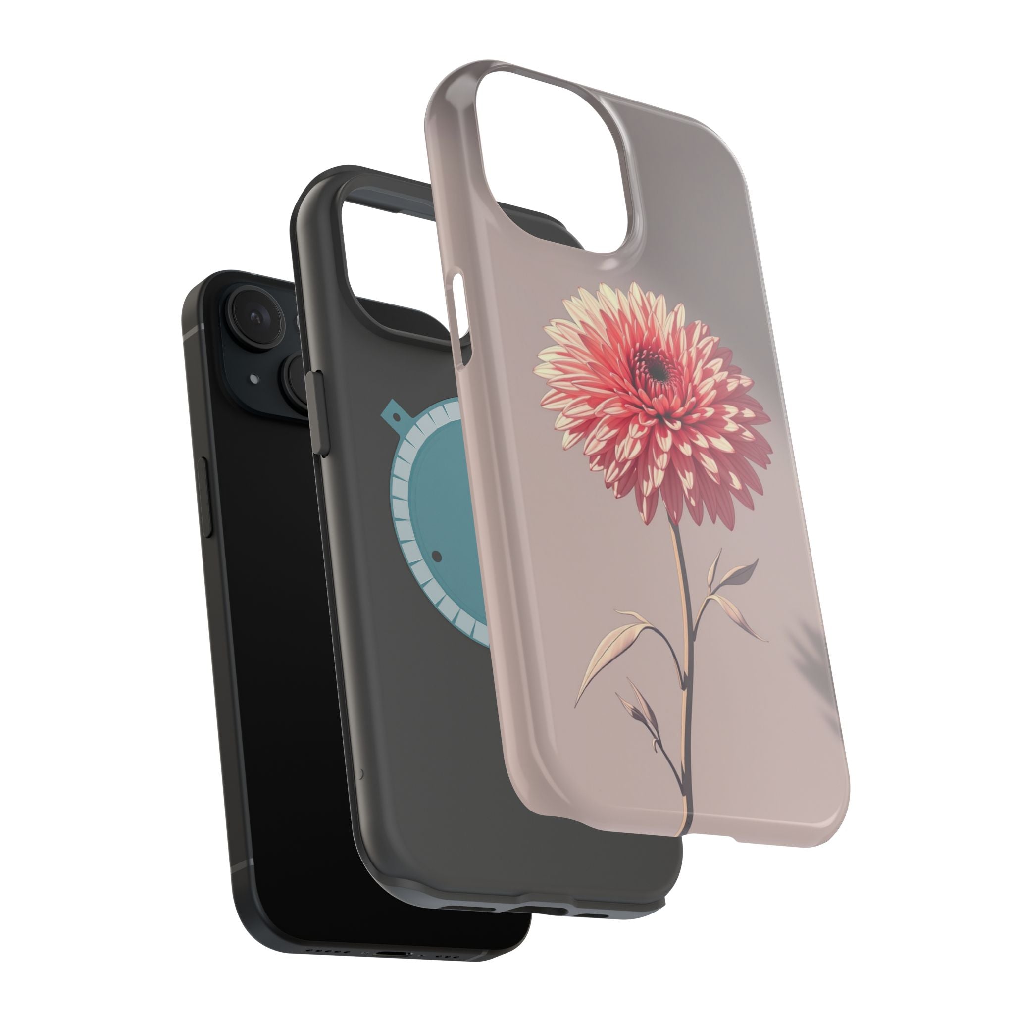 iPhone Serene Chrysanthemum Classic Design Slim iPhone Everyday · iPhone Case