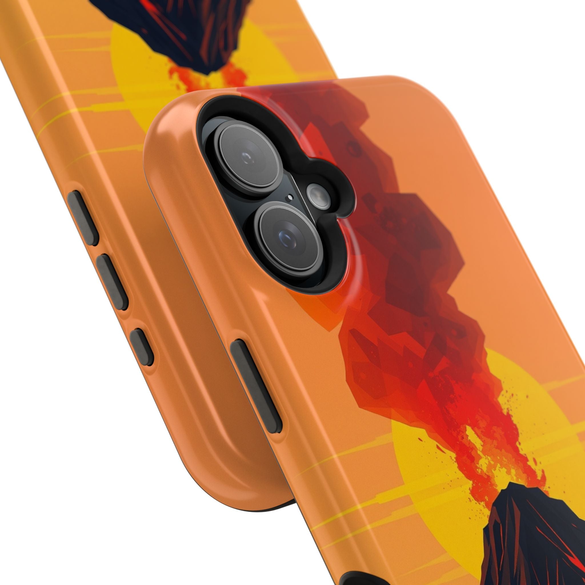 iPhone Vibrant Volcanic Eruption Design Slim Everyday iPhone Designer · iPhone C