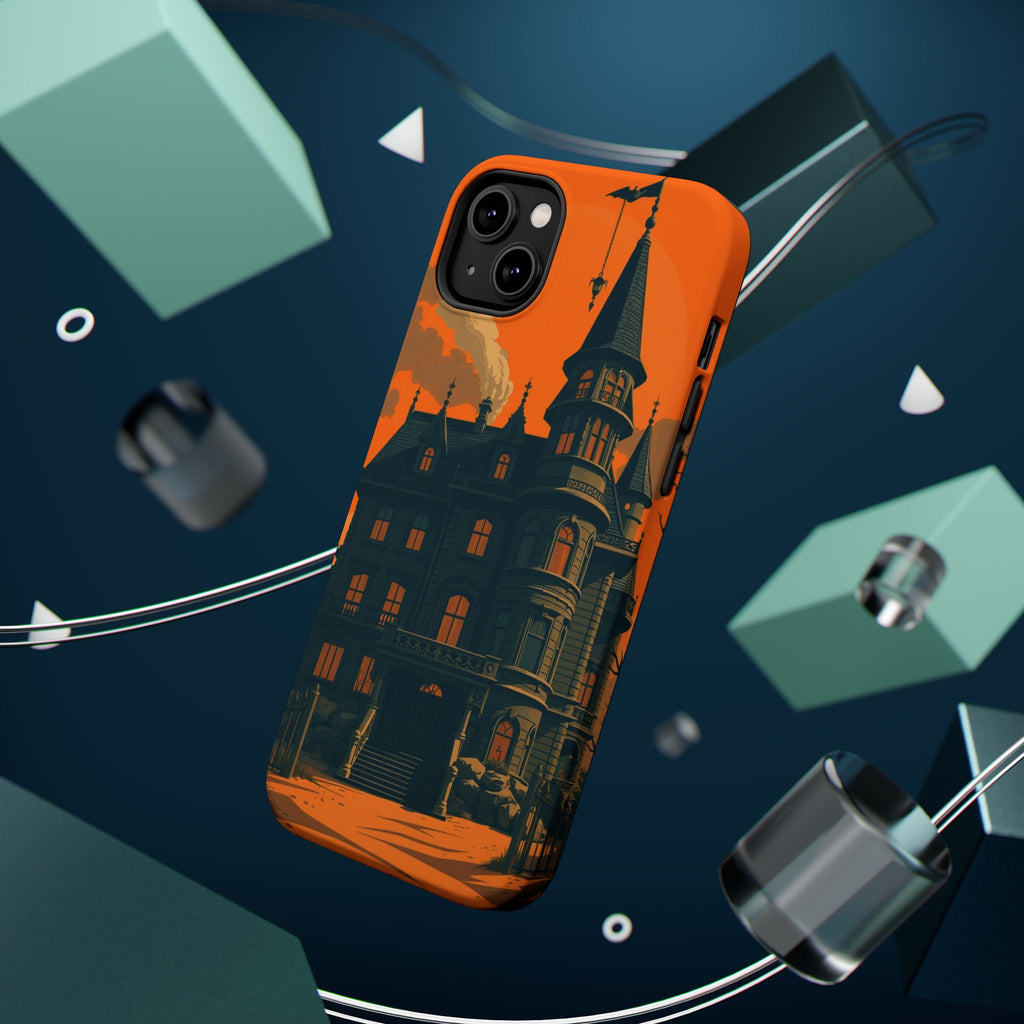 iPhone Vibrant Haunted Mansion Design Slim Everyday Designer Case · iPhone Case