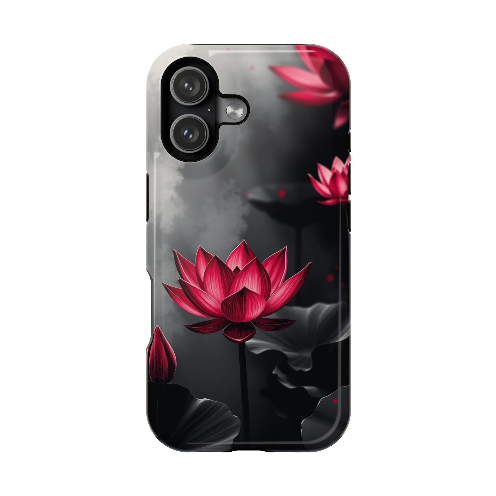 iPhone Lotus Pond Mystic Art 15 Slim Everyday Designer Case · iPhone Case