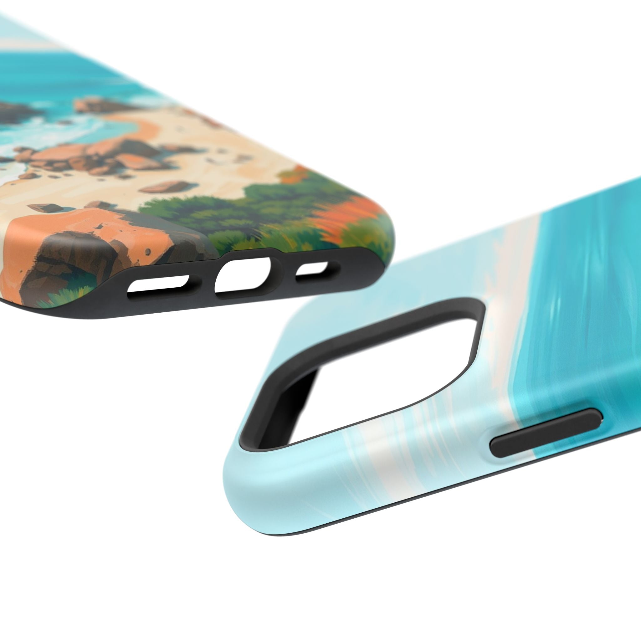 iPhone Pebble Beach Cinematic Art Bold Modern Everyday Snap Case · iPhone Case