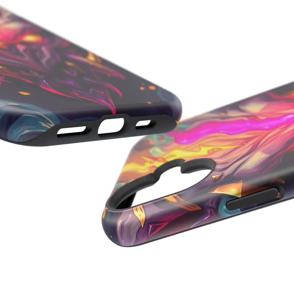 iPhone Chaos Goblin Energy Gold Foil Luxury Slim Everyday Designer Case · iPhone