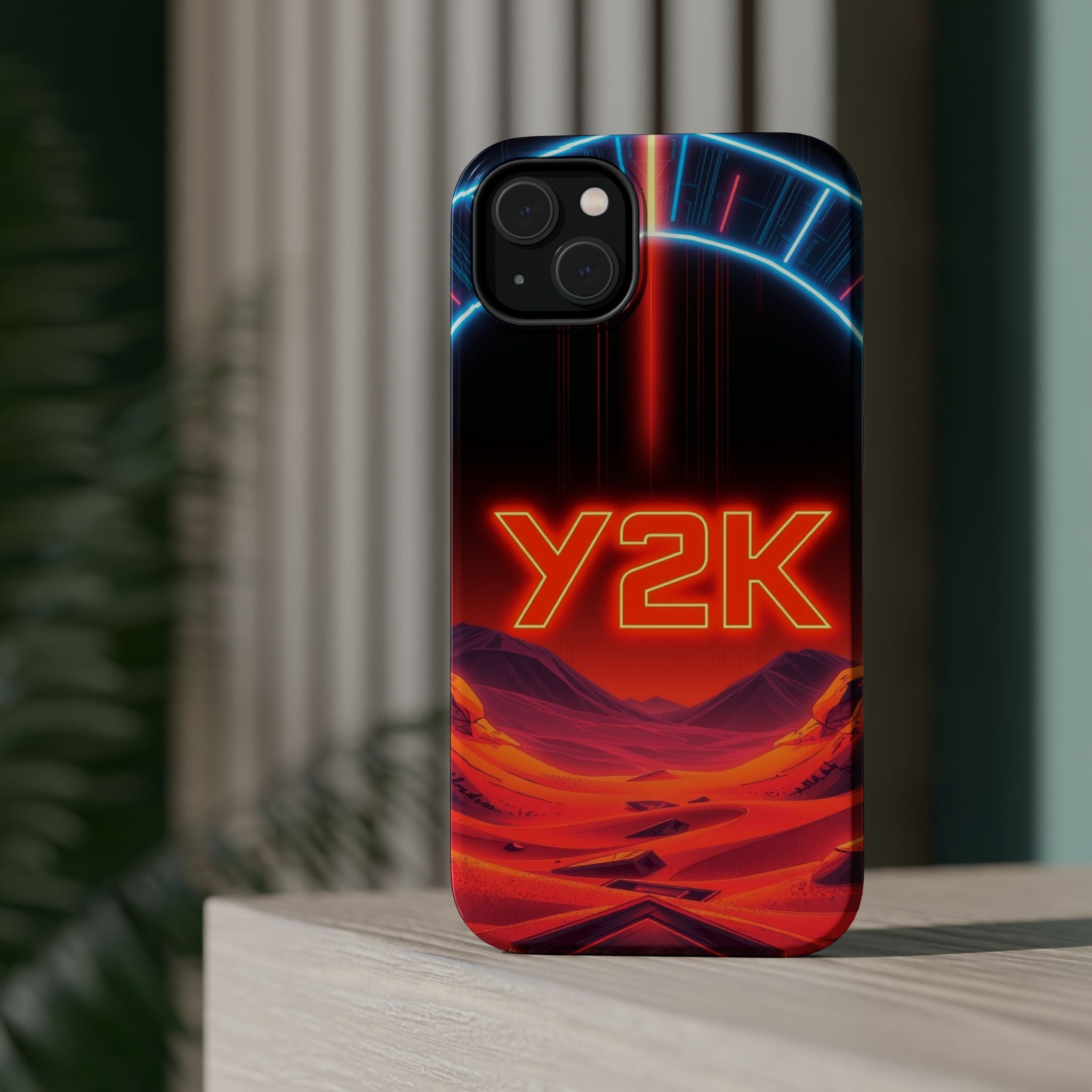 iPhone Y2K Holographic Enchanted Art Slim Everyday Designer Case · iPhone Case