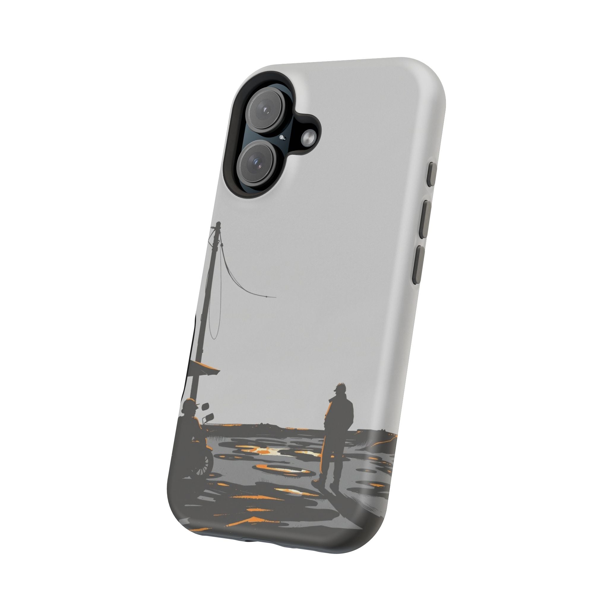 iPhone Weekend Mode On Hand-Drawn Sketch Slim Everyday Designer Case · iPhone Ca