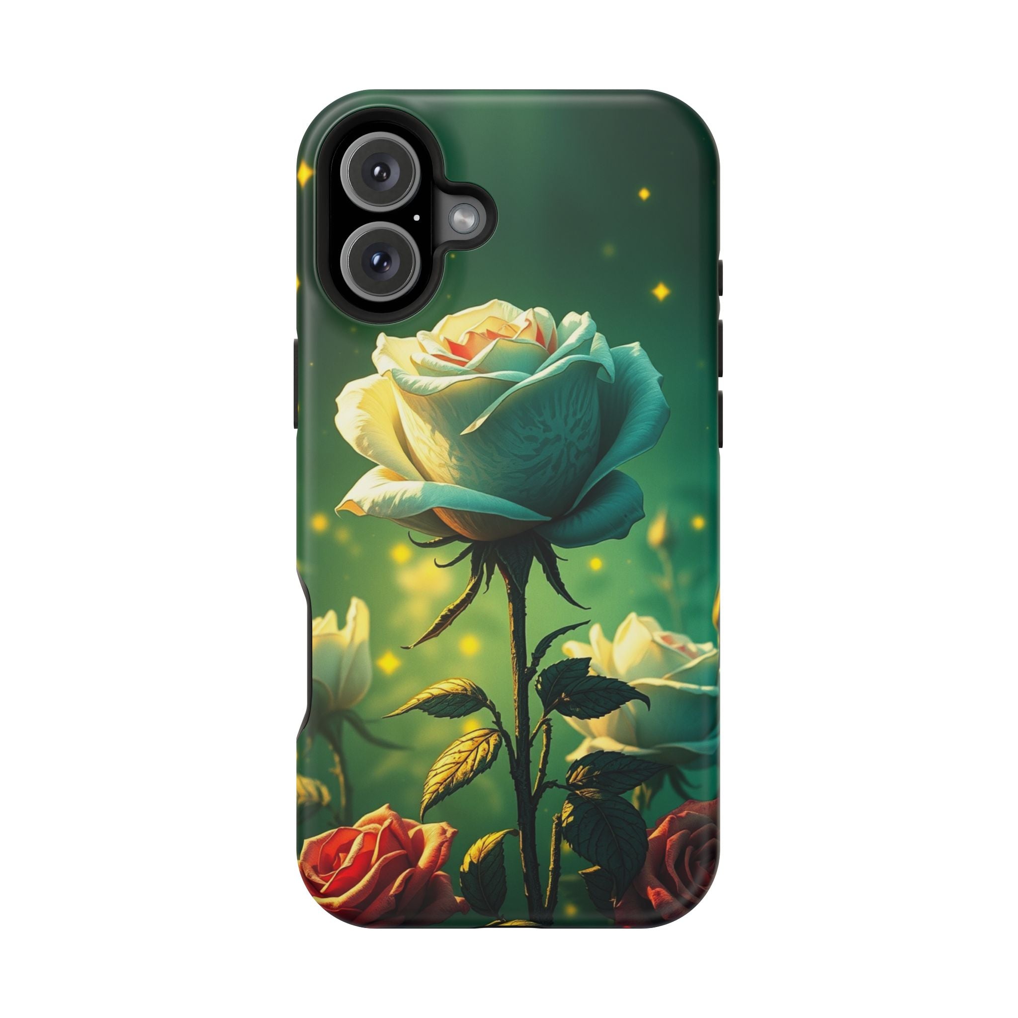 iPhone Earthy Rose Garden Design Bold Modern Everyday Snap Case · iPhone Case