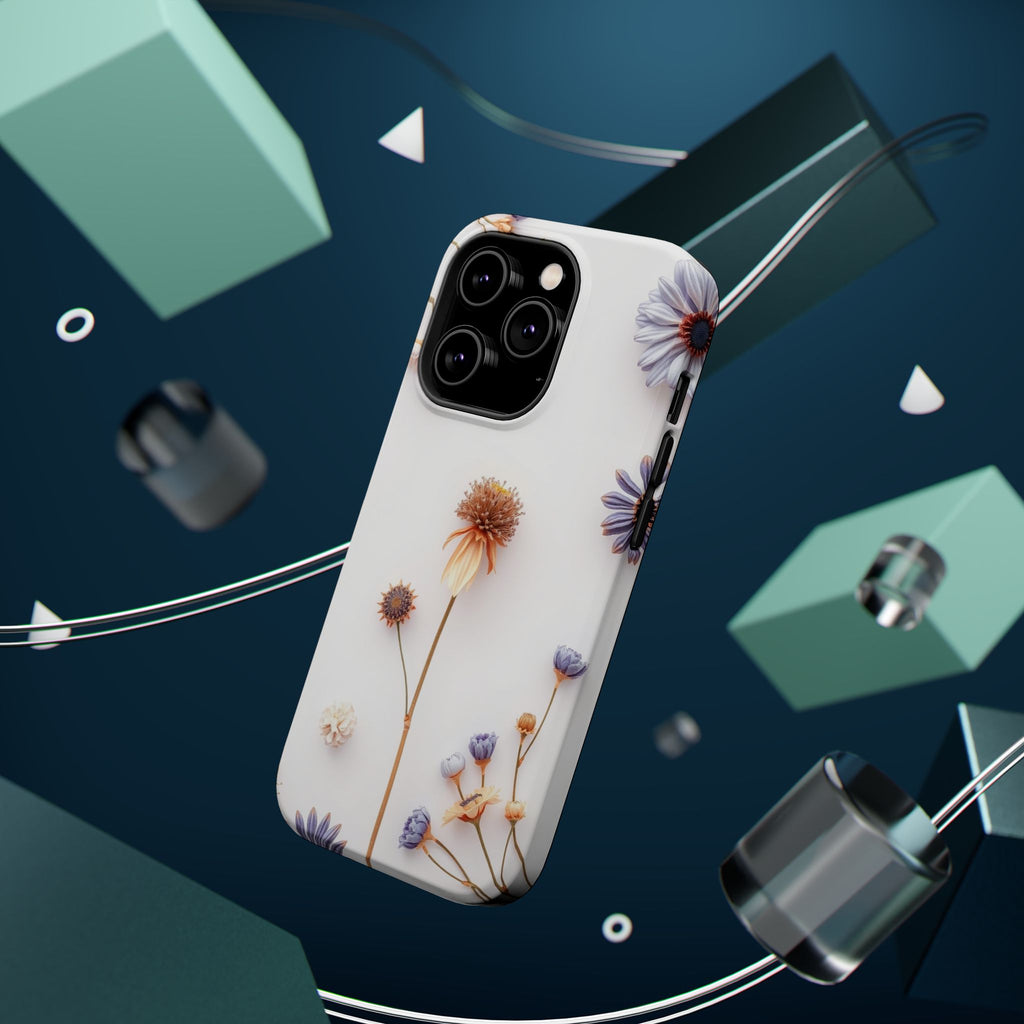 iPhone Dried Flower Flat Lay Bold Art Slim Everyday Designer Case · iPhone Case