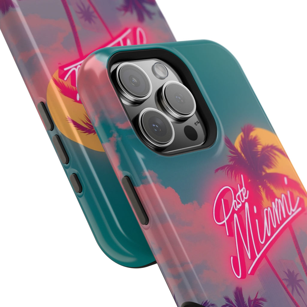 iPhone 1980s Pastel Miami Enchanted Art Slim Everyday Designer Case · iPhone Cas