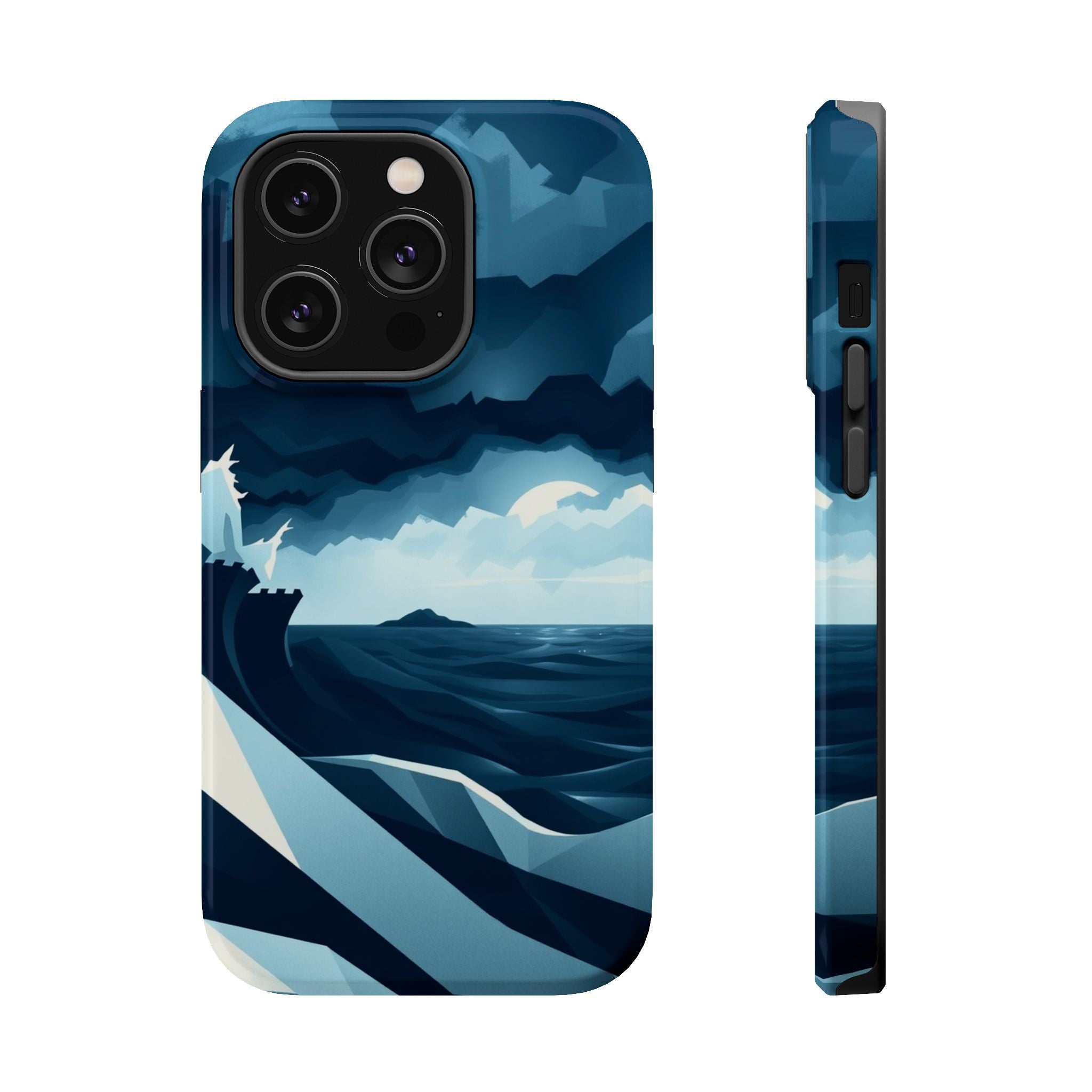 iPhone Dreamy Storm at Sea Design 10 Slim Everyday Designer Case · iPhone Case
