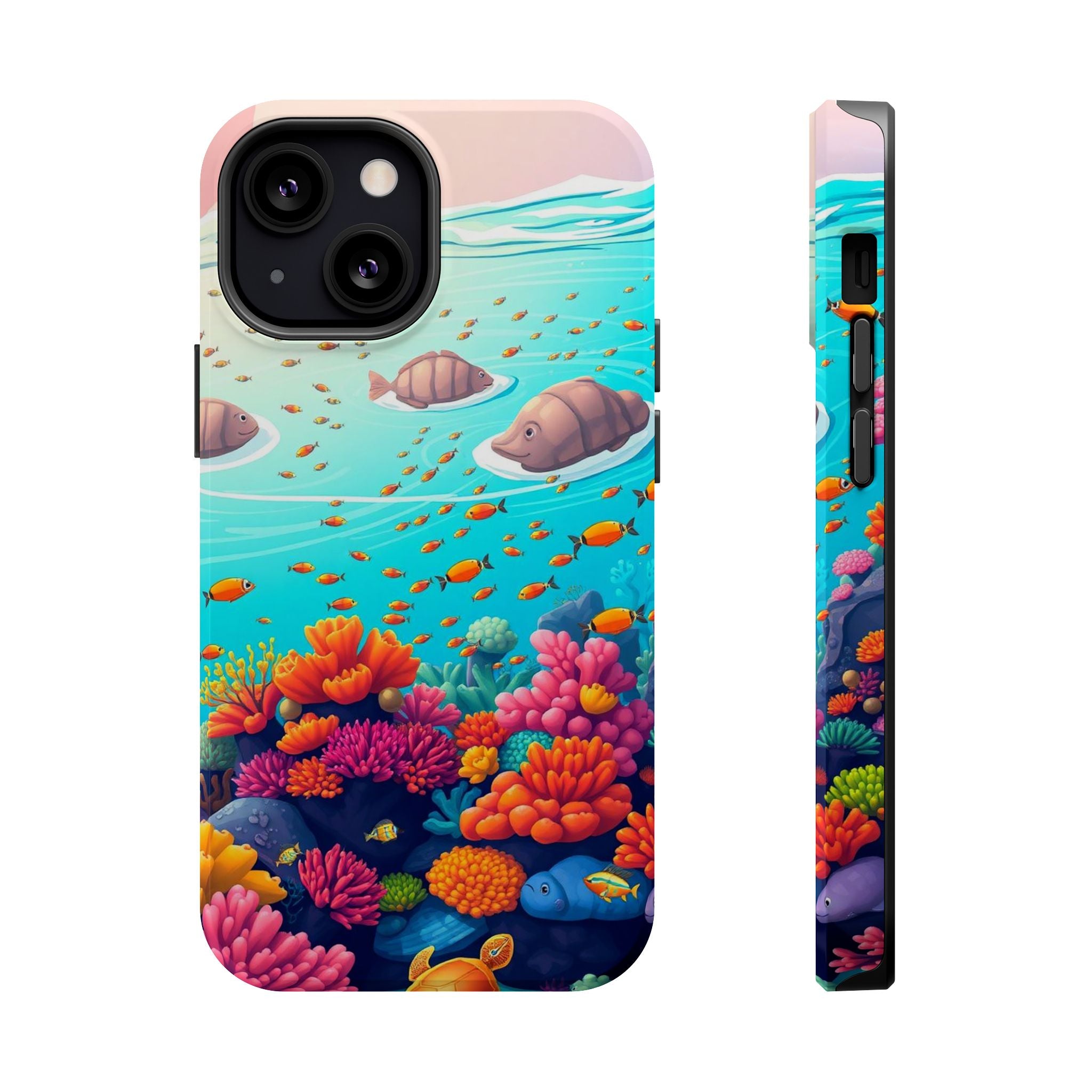 iPhone Coral Reef Panorama Kids Fun Phone Case Gift Slim Snap Case · iPhone Case